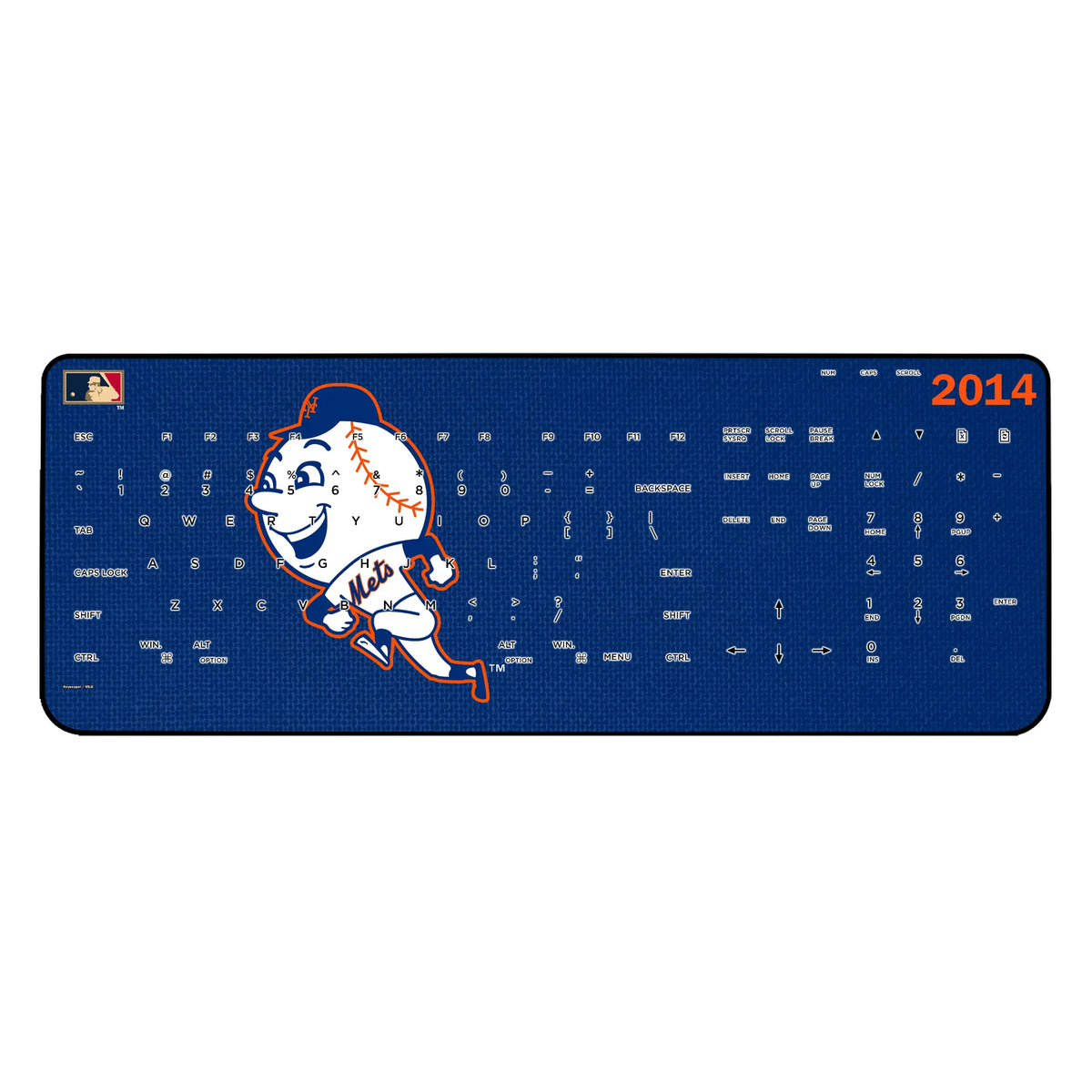 New York Mets 2014 - Cooperstown Collection Solid Wireless USB Keyboard