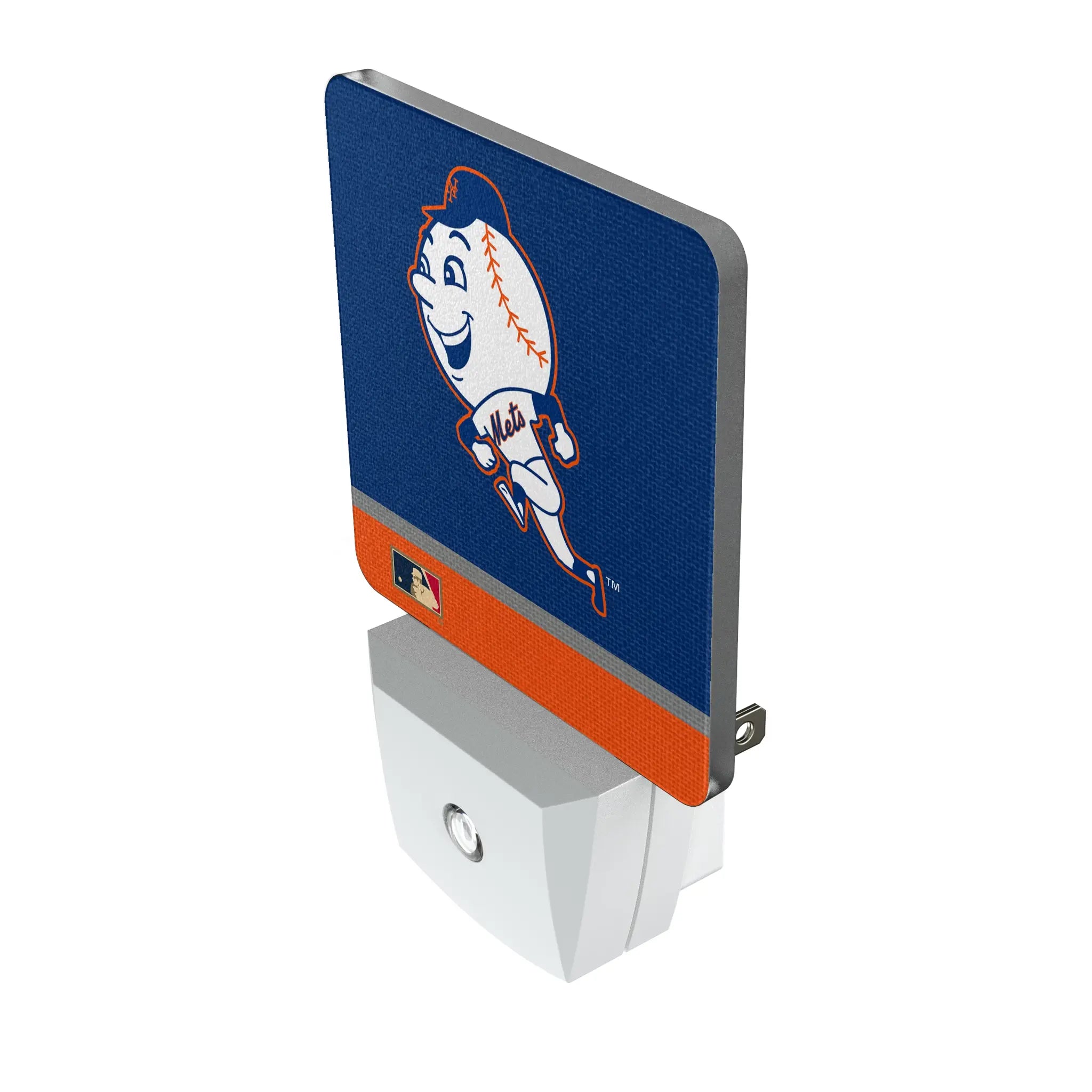 New York Mets 2014 - Cooperstown Collection Stripe Night Light 2-Pack - Isometric View