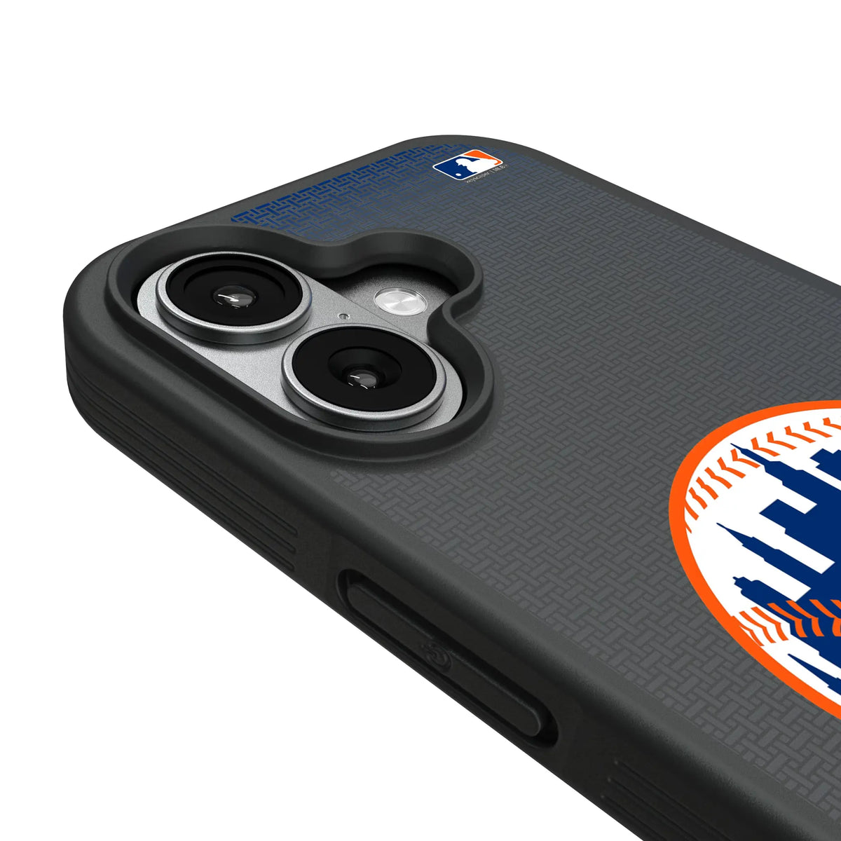 New York Mets Linen iPhone Bump Phone Case for Apple iPhone - Detail#Device_iPhone 17