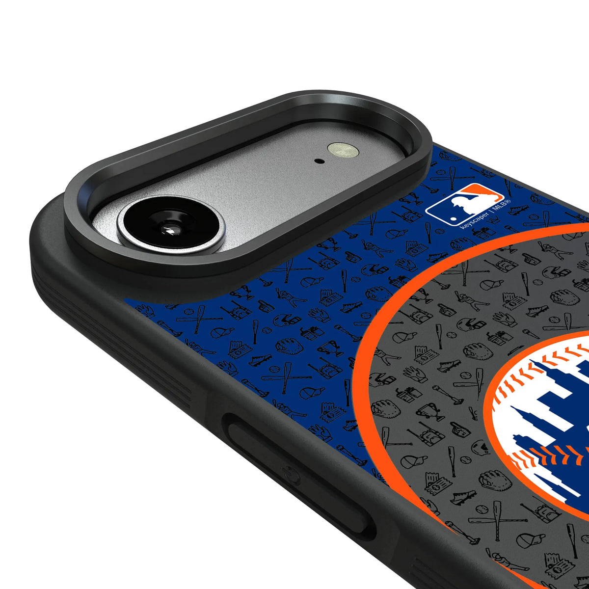 New York Mets Personalized Circle iPhone Bump Phone Case for Apple iPhone - Detail#Device_iPhone Air