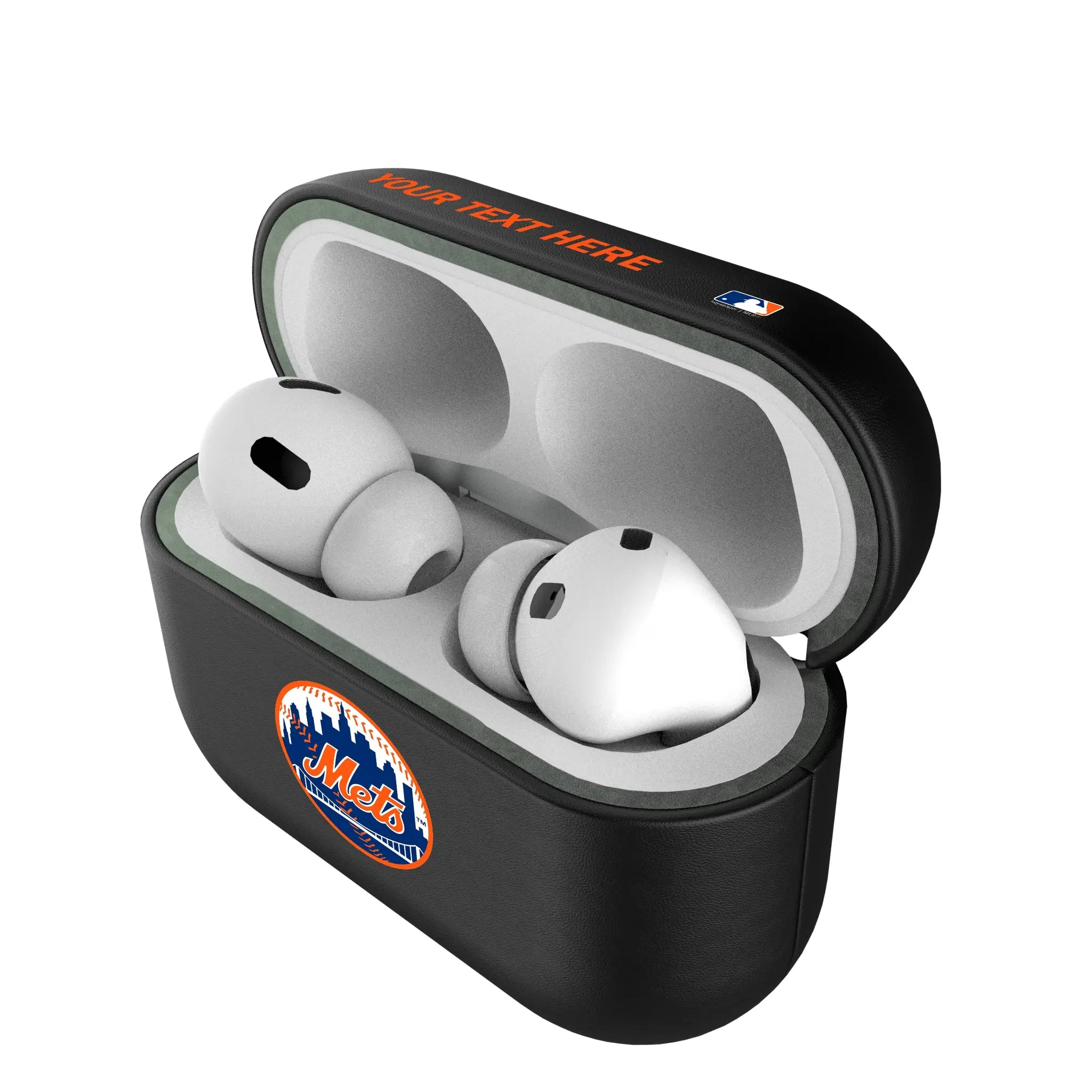 New York Mets Personalized Insignia AirPods AirPod Case Cover#Device_AirPods Pro 1st Gen