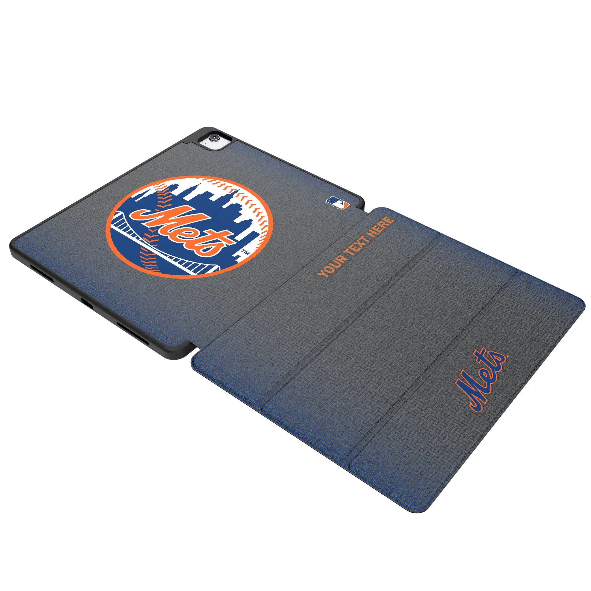 New York Mets Personalized Linen iPad Tablet Case for Apple iPad