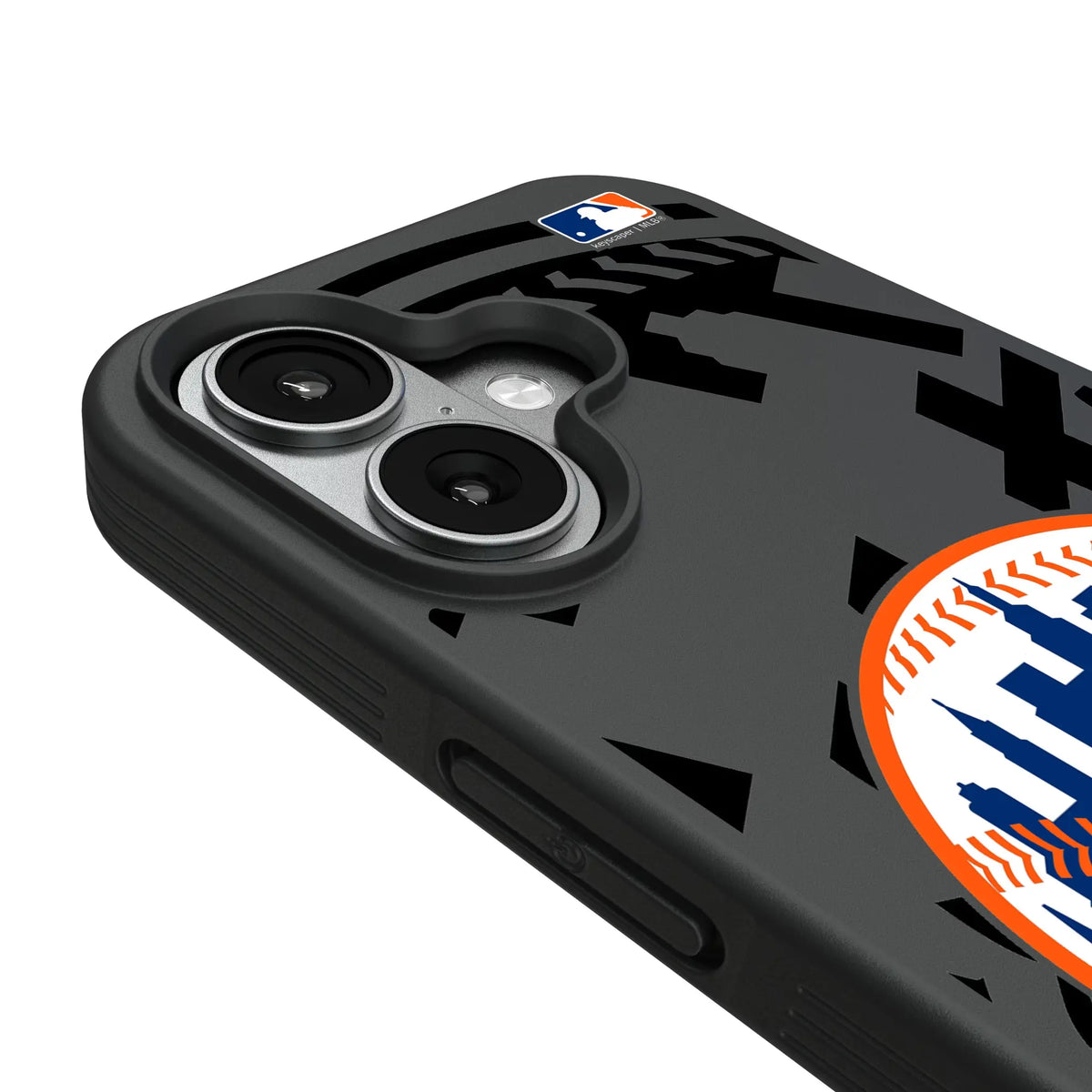 New York Mets Personalized Tilt iPhone Bump Phone Case for Apple iPhone - Detail#Device_iPhone 17