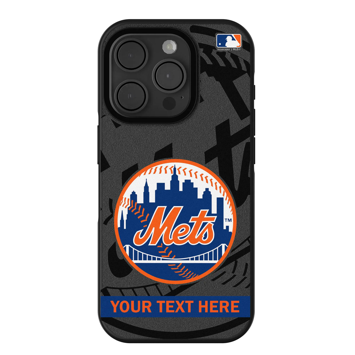 New York Mets Personalized Tilt iPhone Bump Phone Case for Apple iPhone
