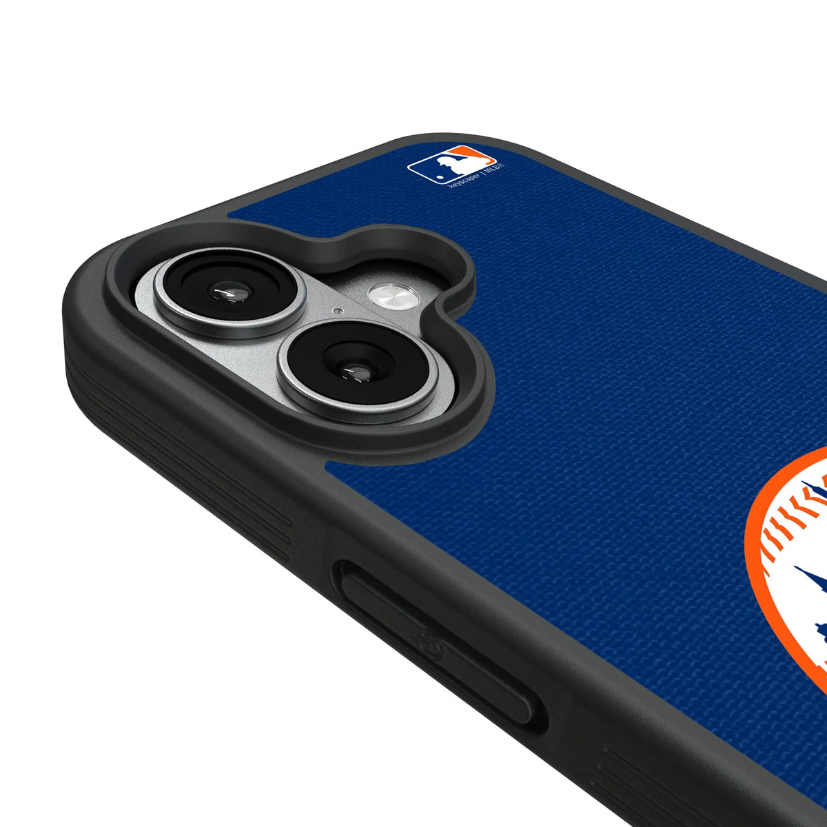 New York Mets Solid iPhone Bump Phone Case for Apple iPhone - Detail#Device_iPhone 17