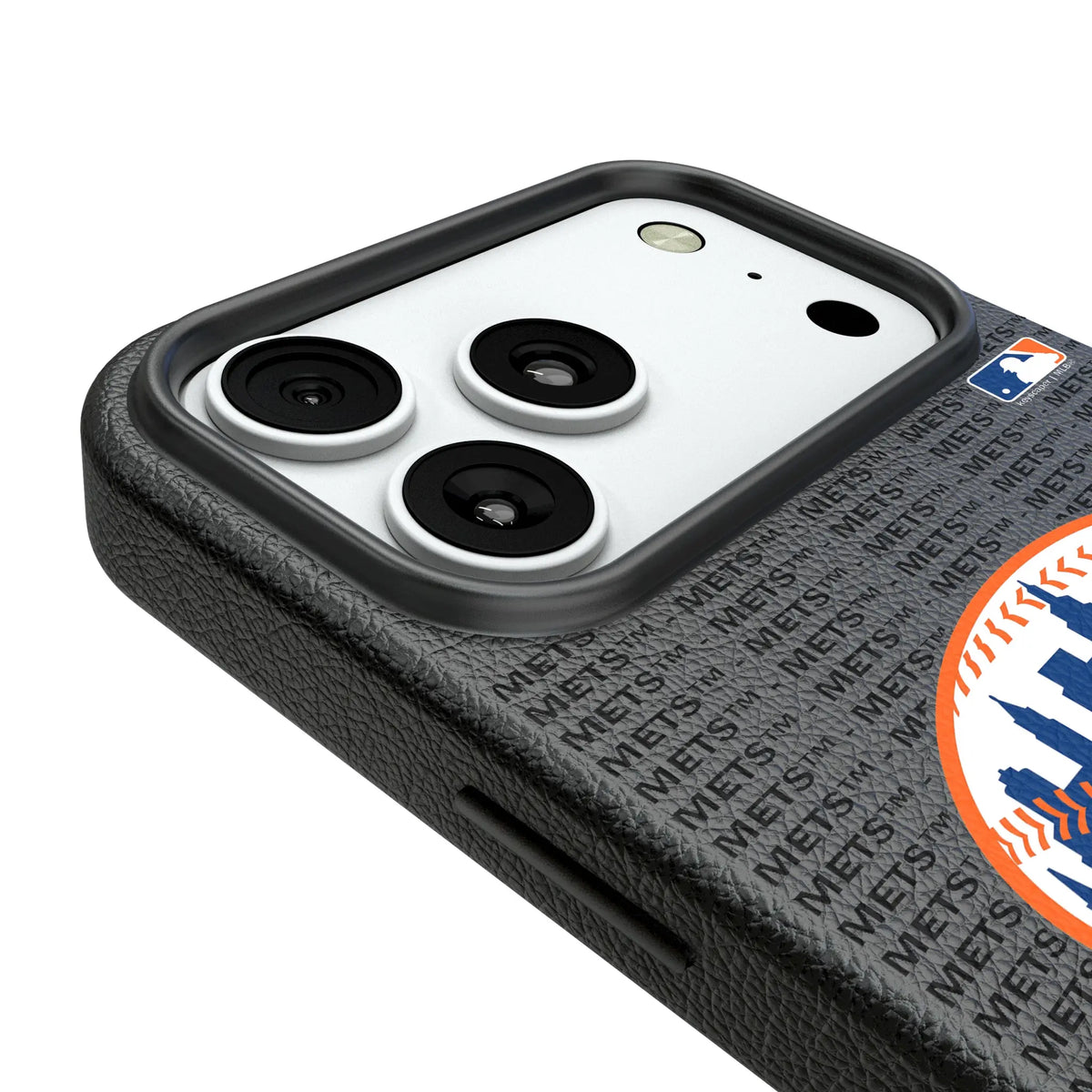 New York Mets Text Backdrop iPhone MagSafe Compatible Phone Case for Apple iPhone - Detail#Device_iPhone 18 Pro Max