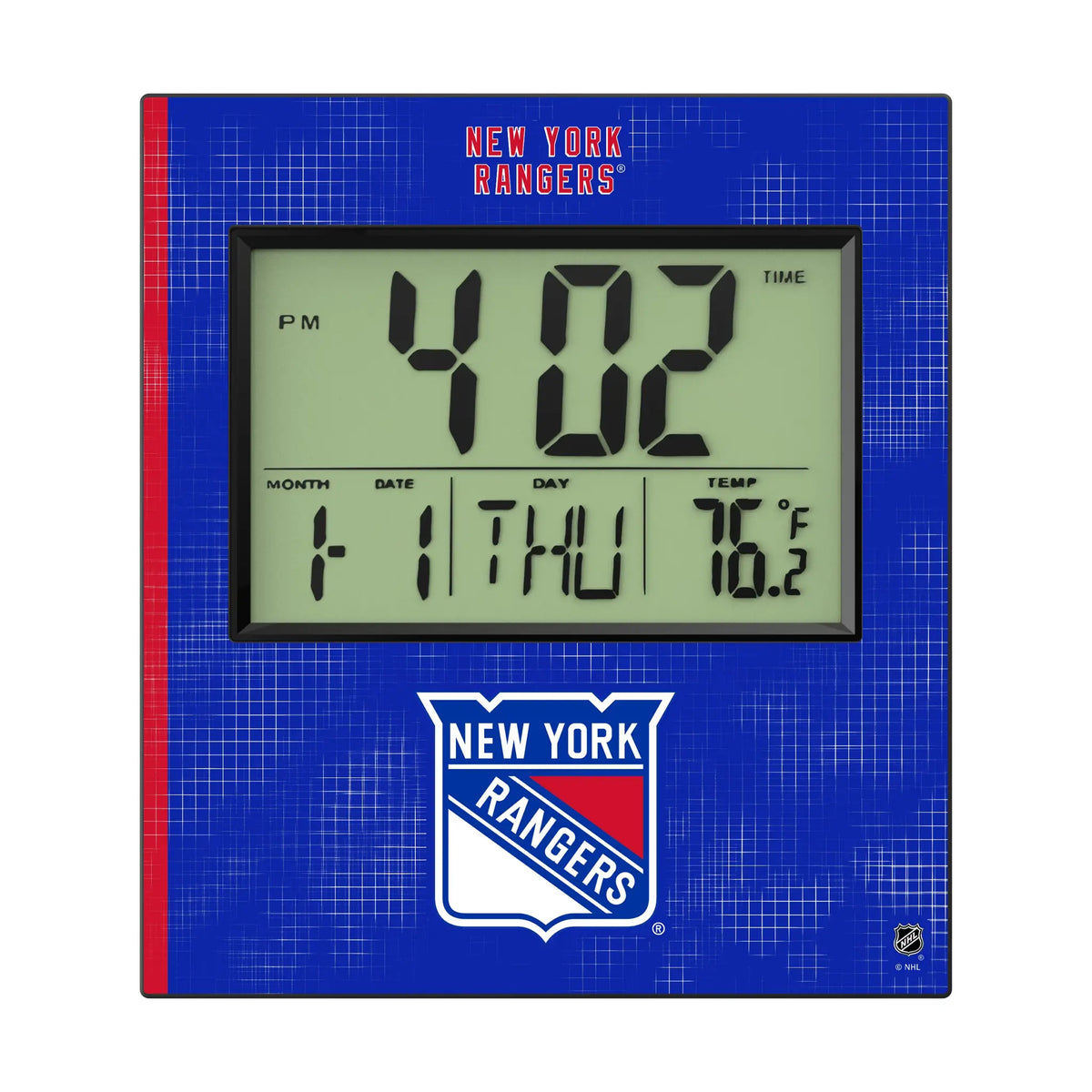 New York Rangers Hatch Wall Clock