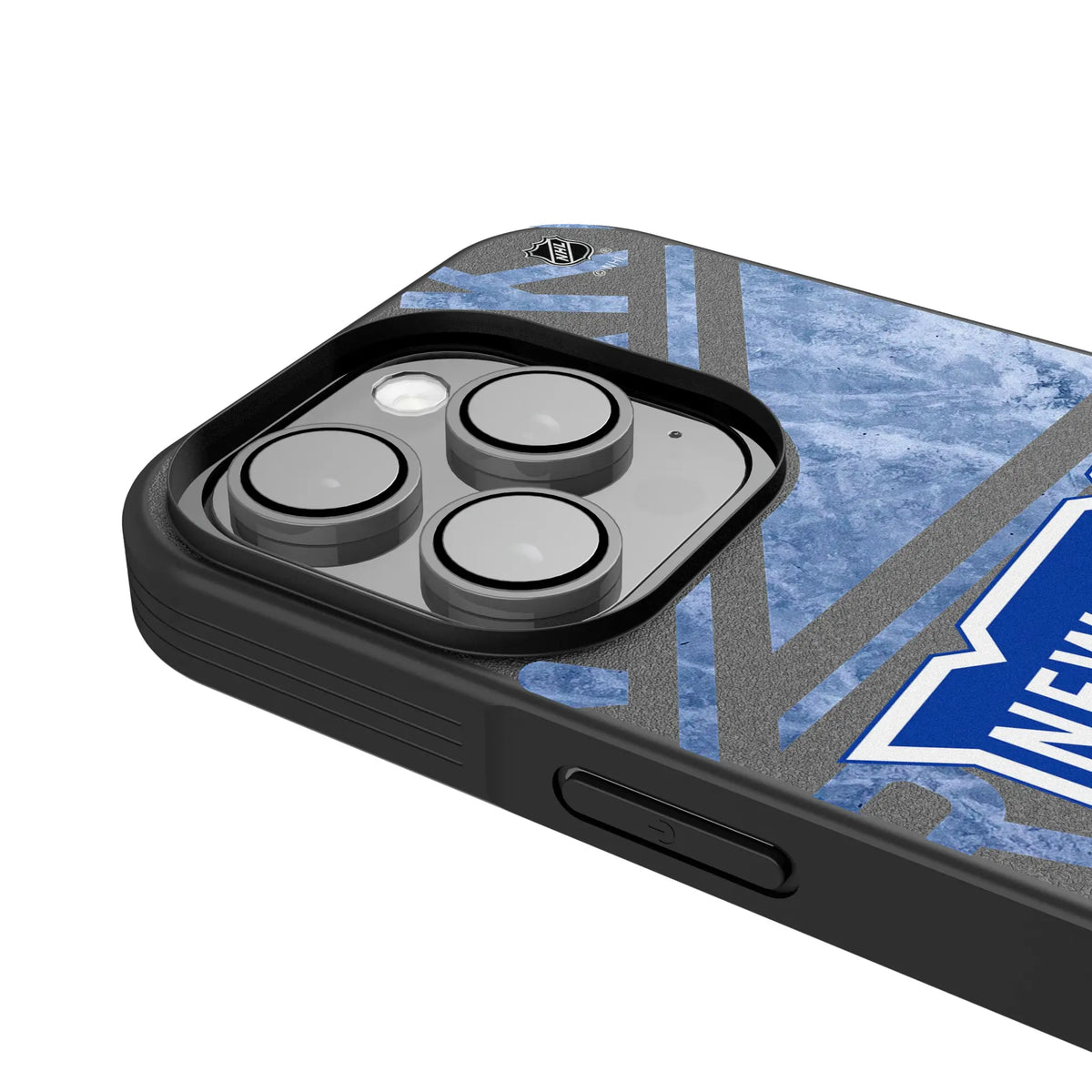 New York Rangers Ice Tilt iPhone Bump Phone Case for Apple iPhone - Detail