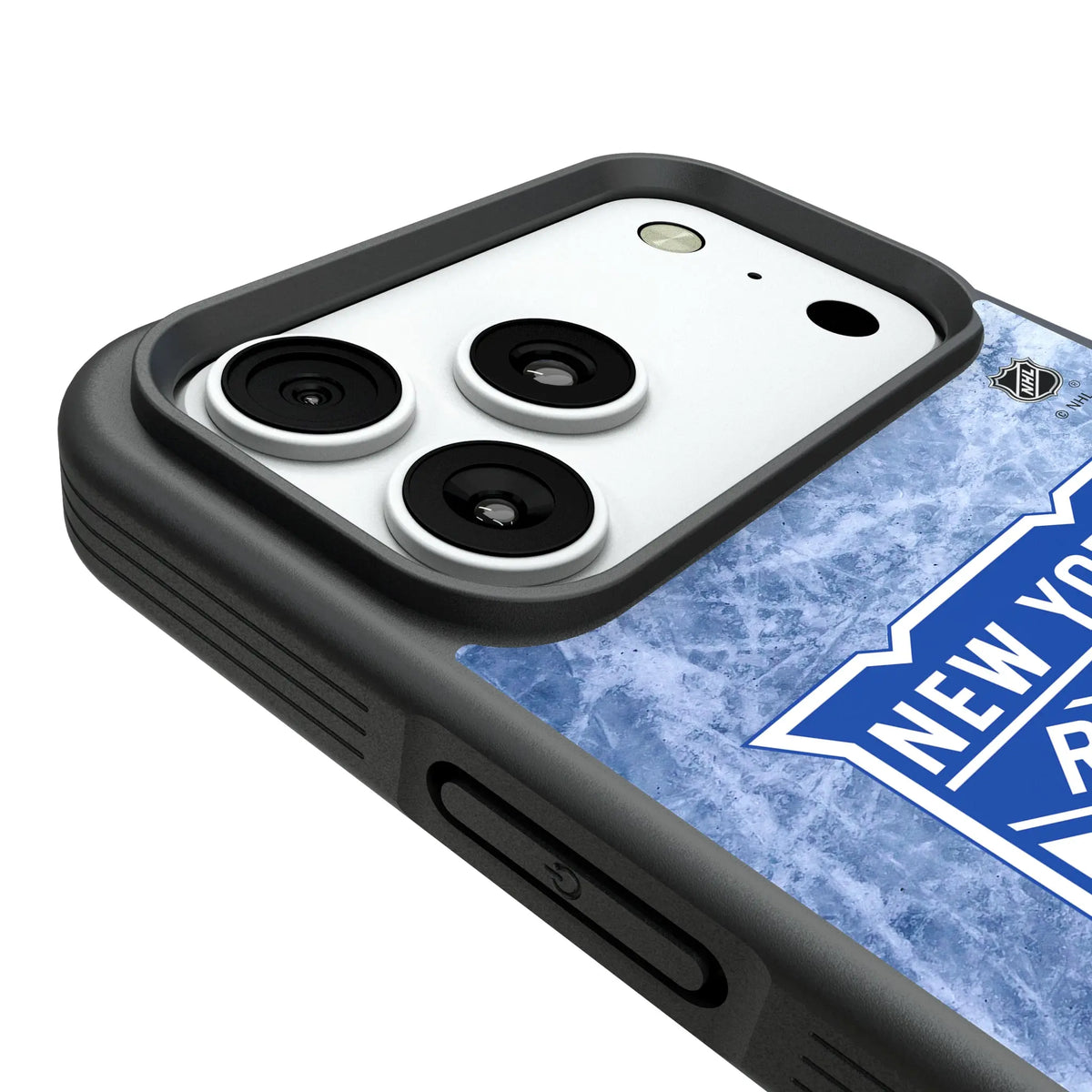 New York Rangers Ice Wordmark iPhone Bump Phone Case for Apple iPhone - Detail#Device_iPhone 18 Pro Max