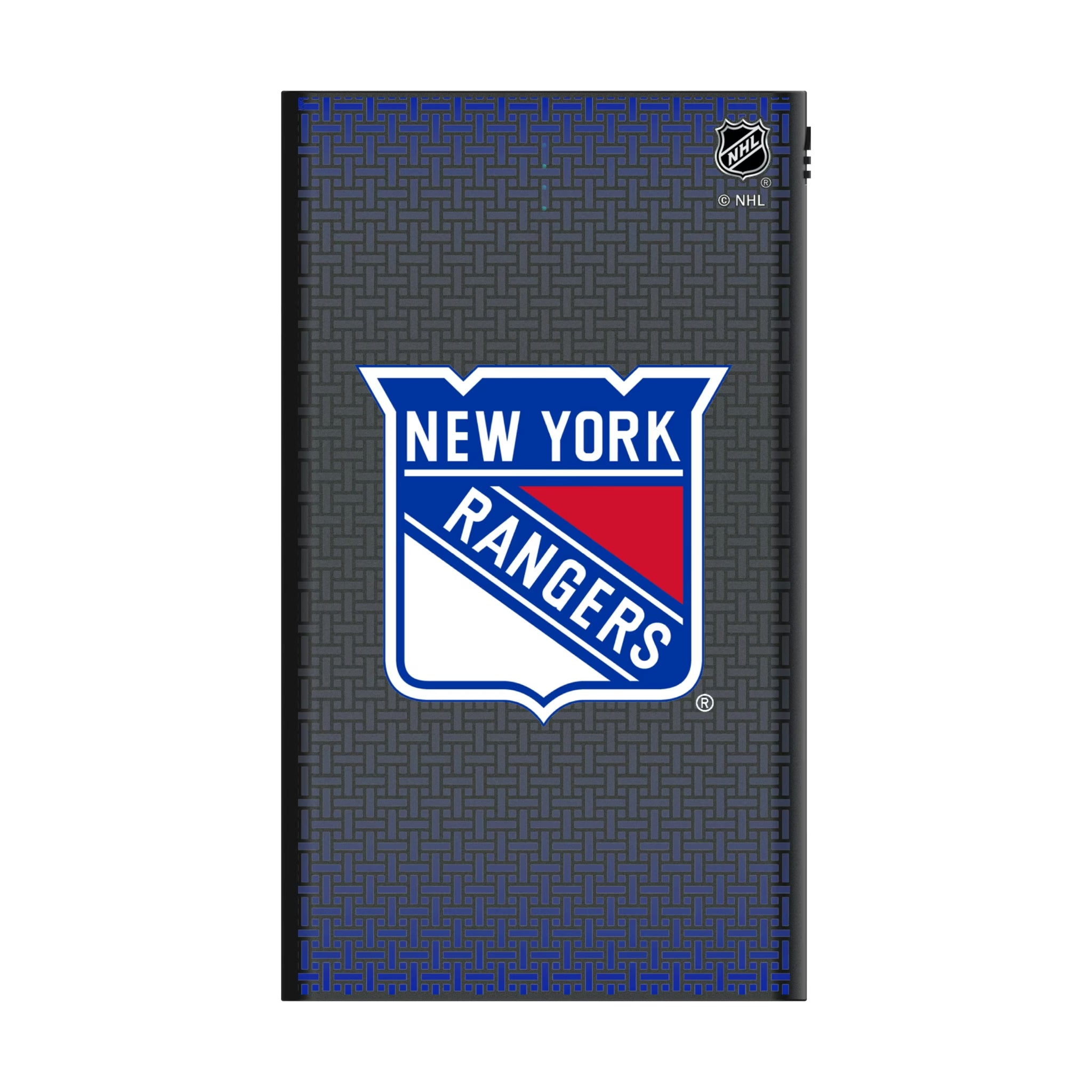 New York Rangers Linen 5000mAh Flat Powerbank