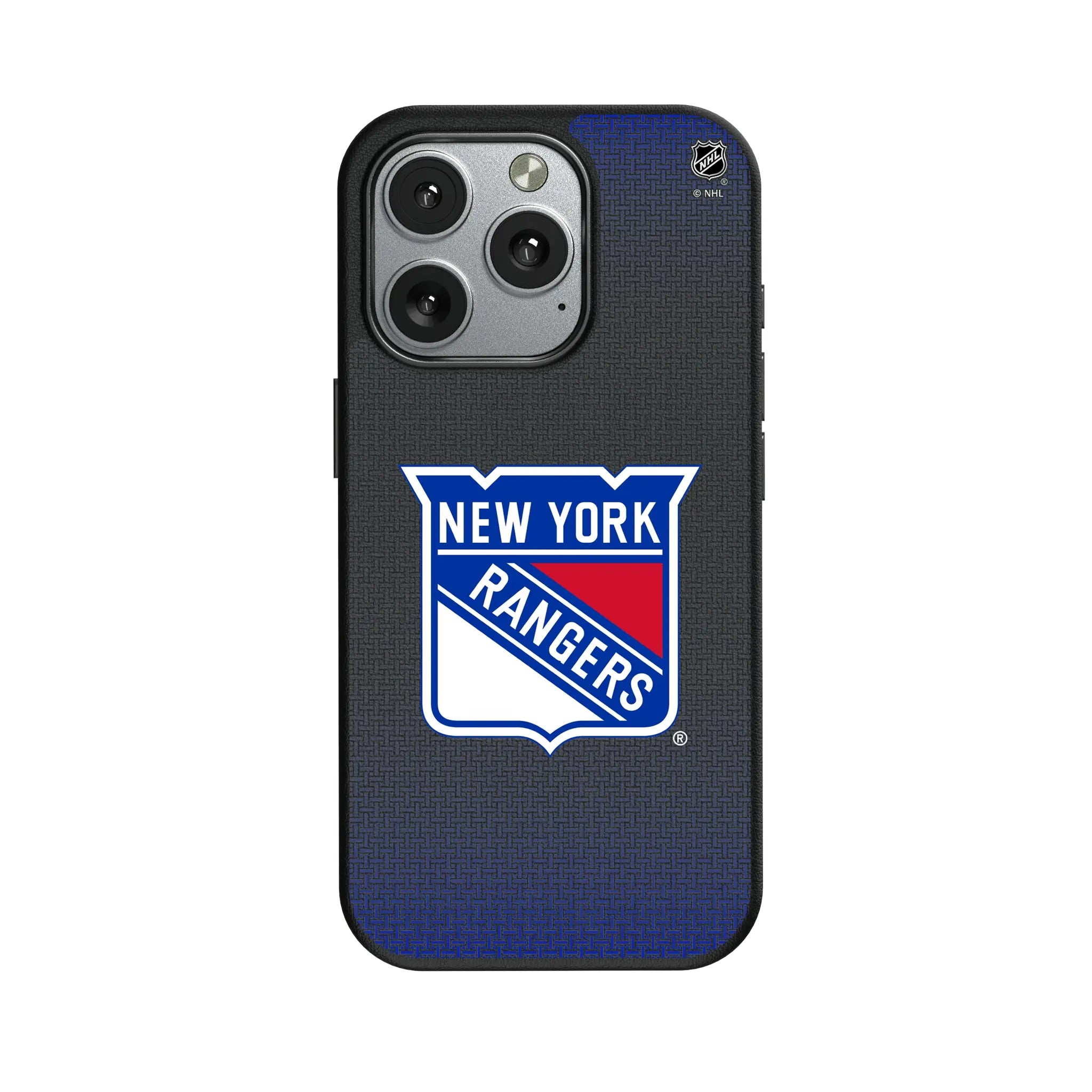 New York Rangers Linen iPhone MagSafe Compatible Phone Case for Apple iPhone