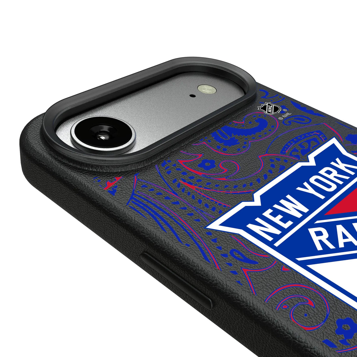 New York Rangers Paisley iPhone MagSafe Compatible Phone Case for Apple iPhone - Detail#Device_iPhone Air