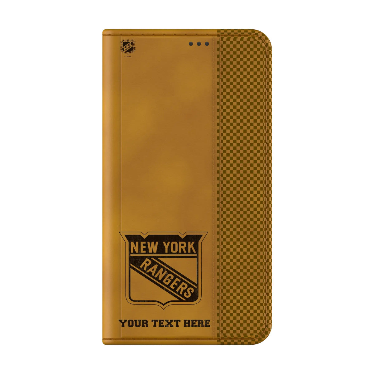 New York Rangers Personalized Burn Galaxy Folio Phone Case for Samsung Galaxy