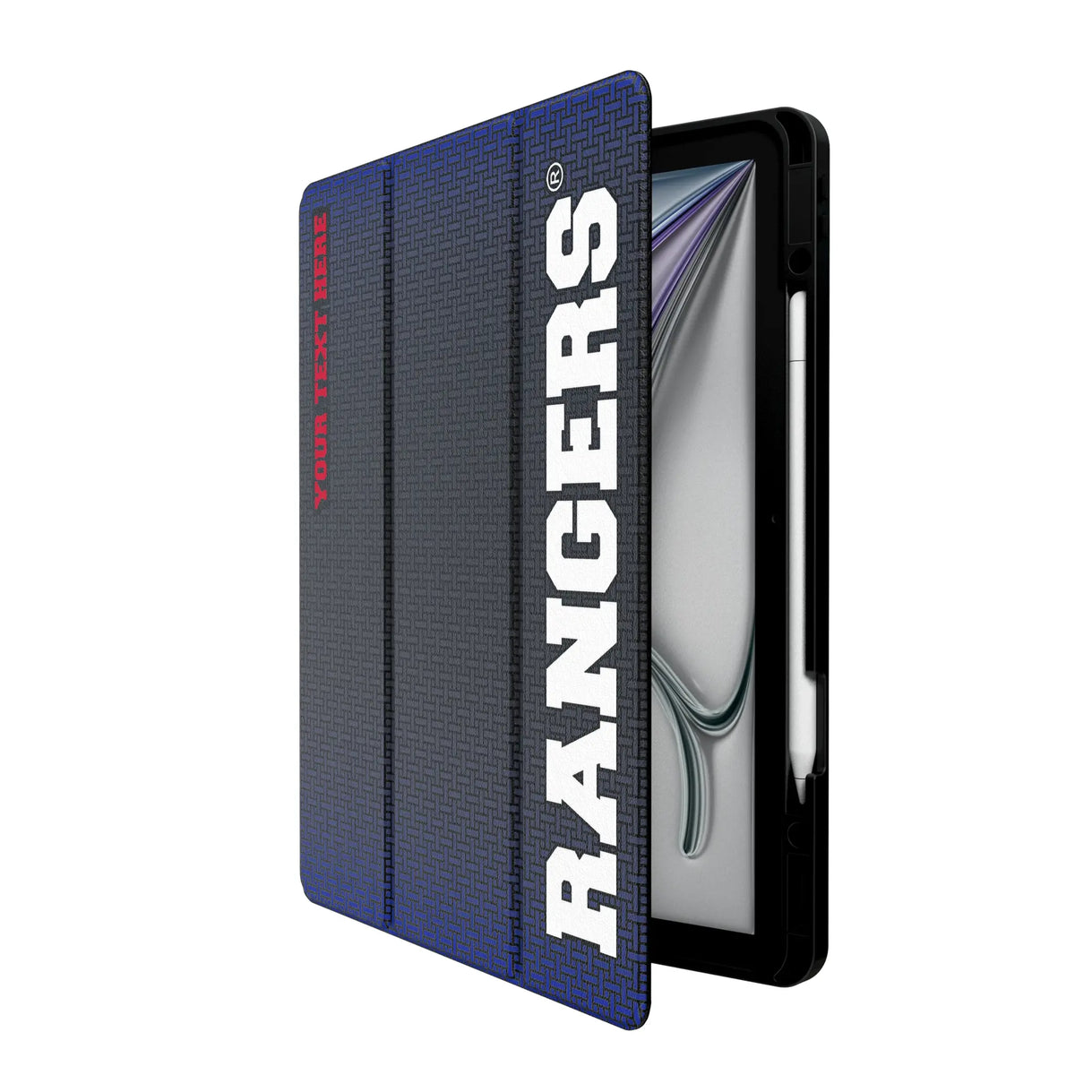 New York Rangers Personalized Linen iPad Tablet Case for Apple iPad