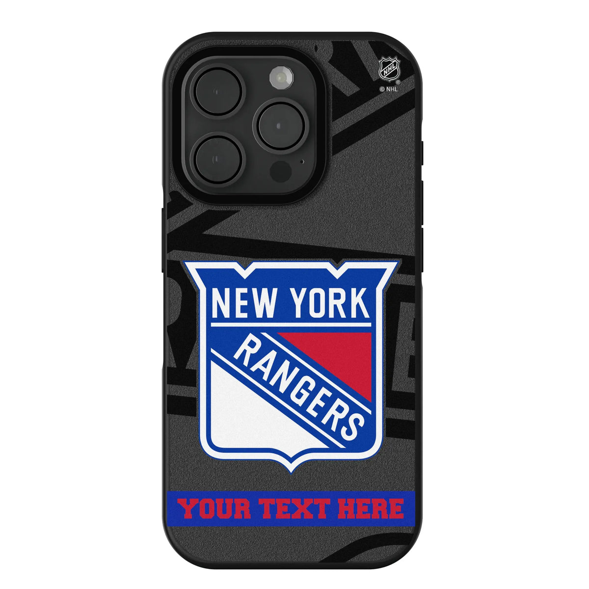 New York Rangers Personalized Tilt iPhone Bump Phone Case for Apple iPhone