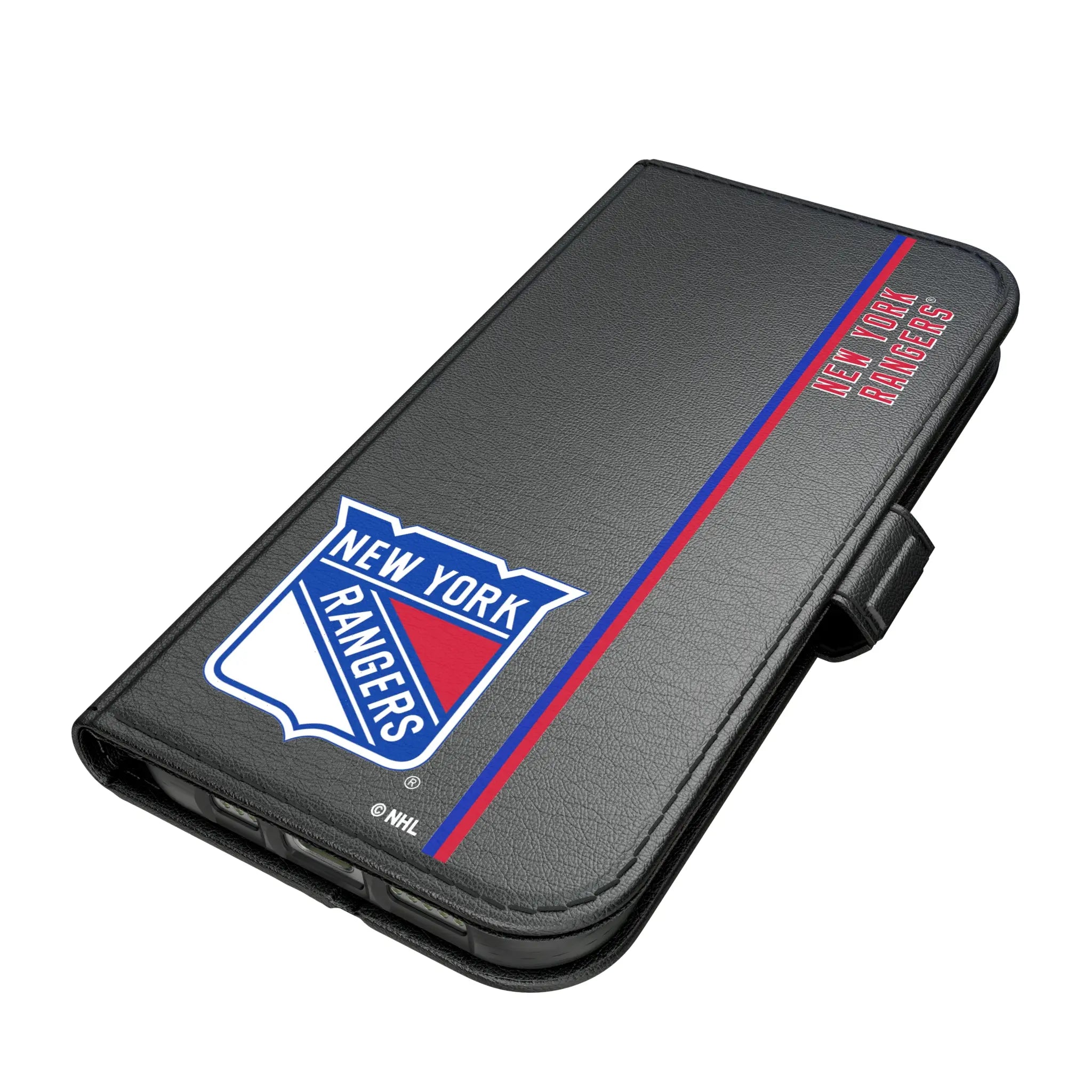 New York Rangers Sidebar iPhone Folio Phone Case for Apple iPhone#Device_iPhone 17