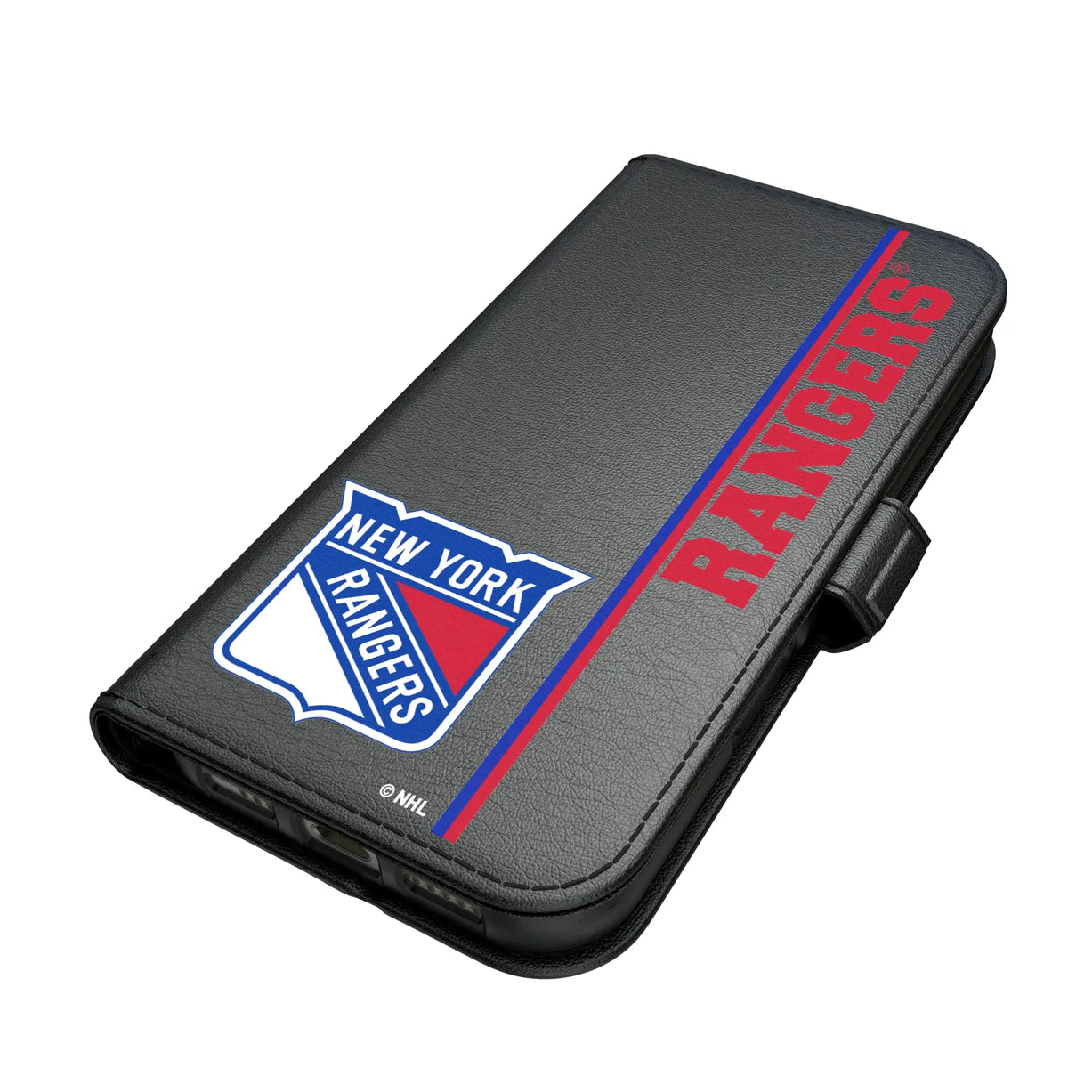 New York Rangers Sidebar iPhone Folio Phone Case for Apple iPhone#Device_iPhone 17 Pro