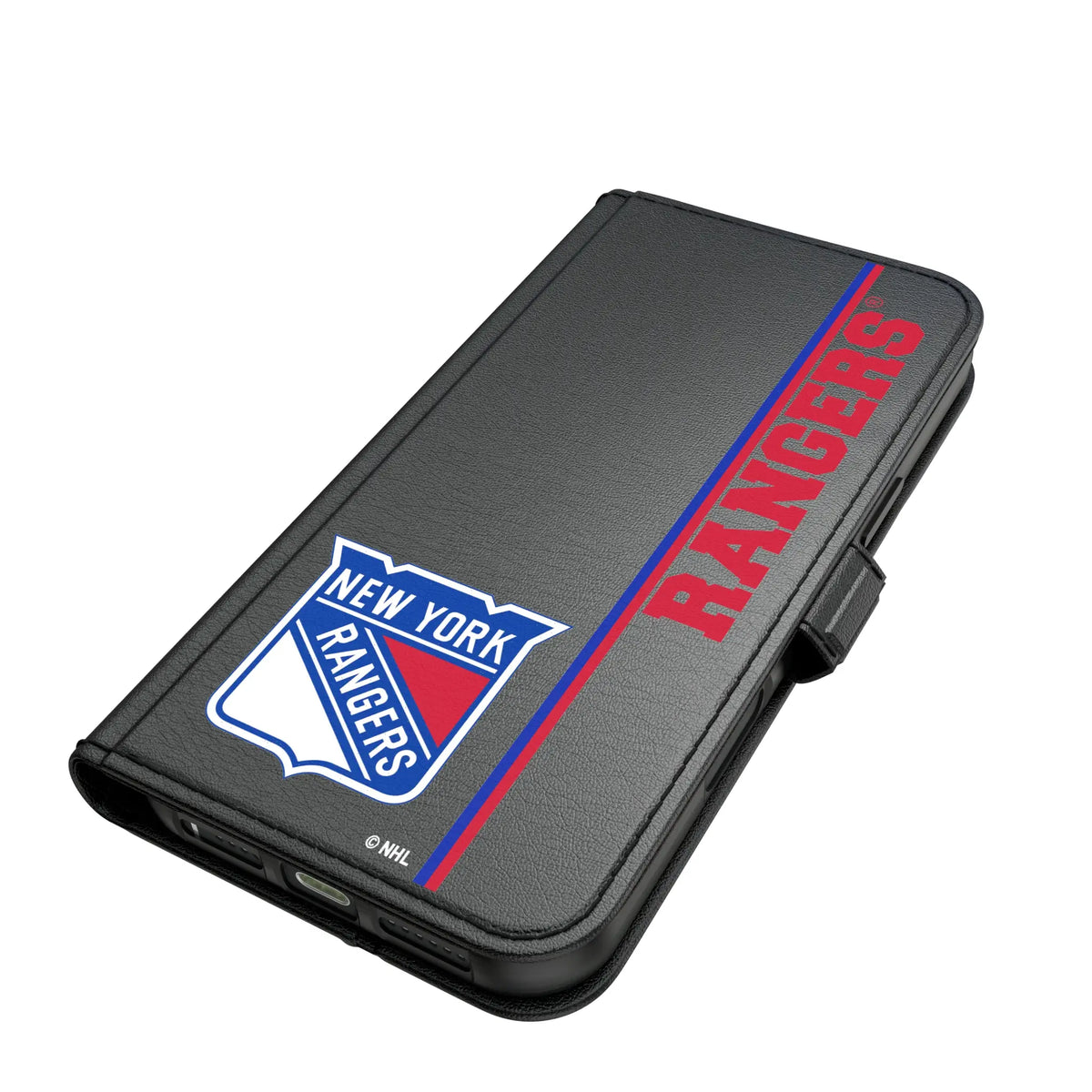 New York Rangers Sidebar iPhone Folio Phone Case for Apple iPhone#Device_iPhone 17 Pro Max