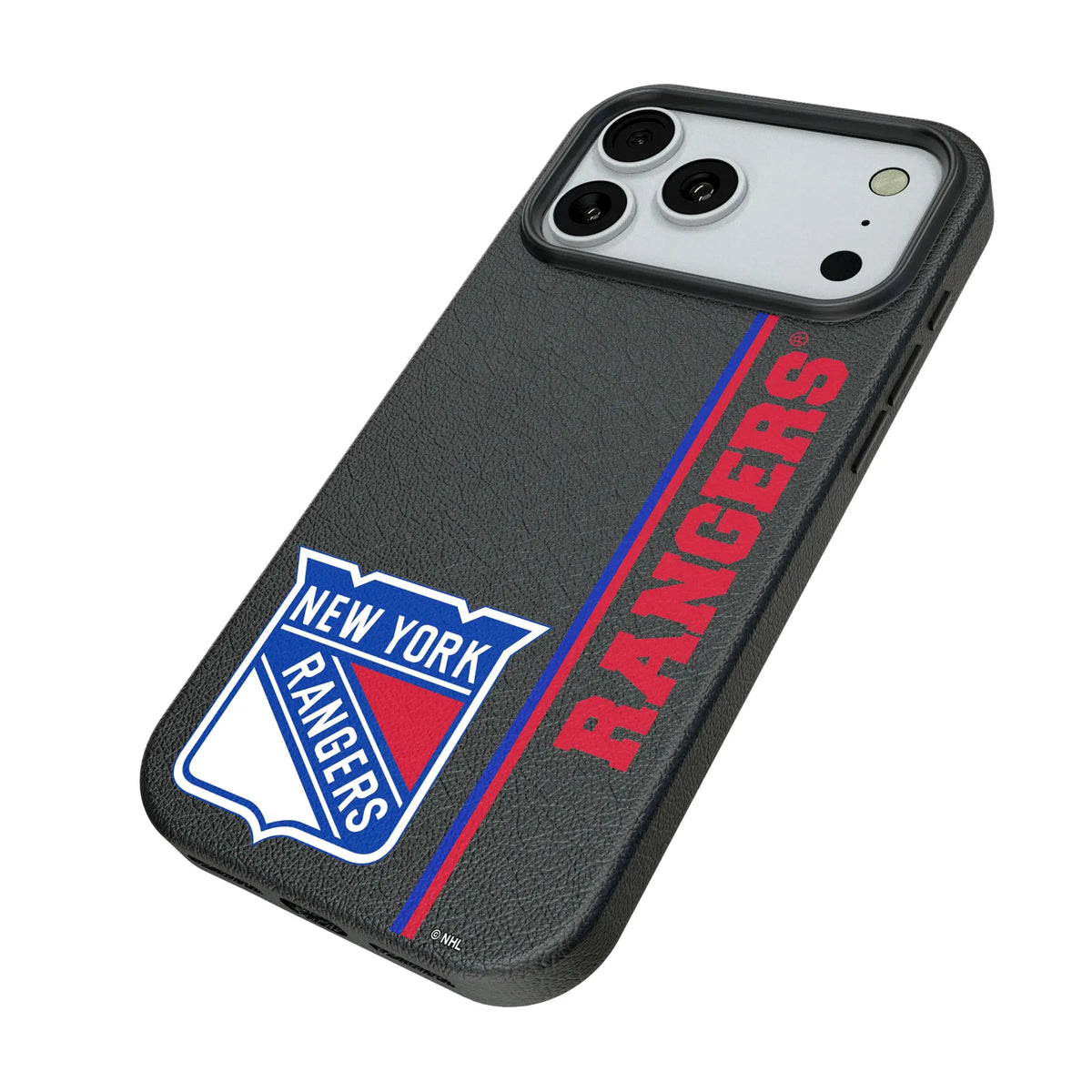 New York Rangers Sidebar iPhone MagSafe Compatible Phone Case for Apple iPhone - Isometric View#Device_iPhone 18 Pro Max