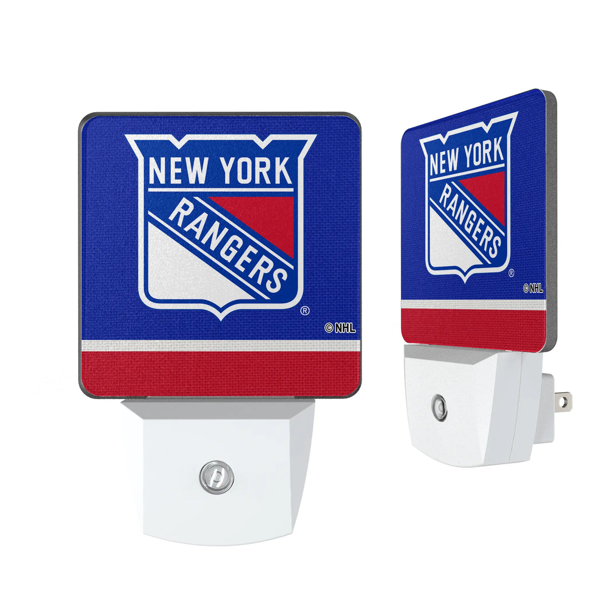 New York Rangers Stripe Night Light 2-Pack
