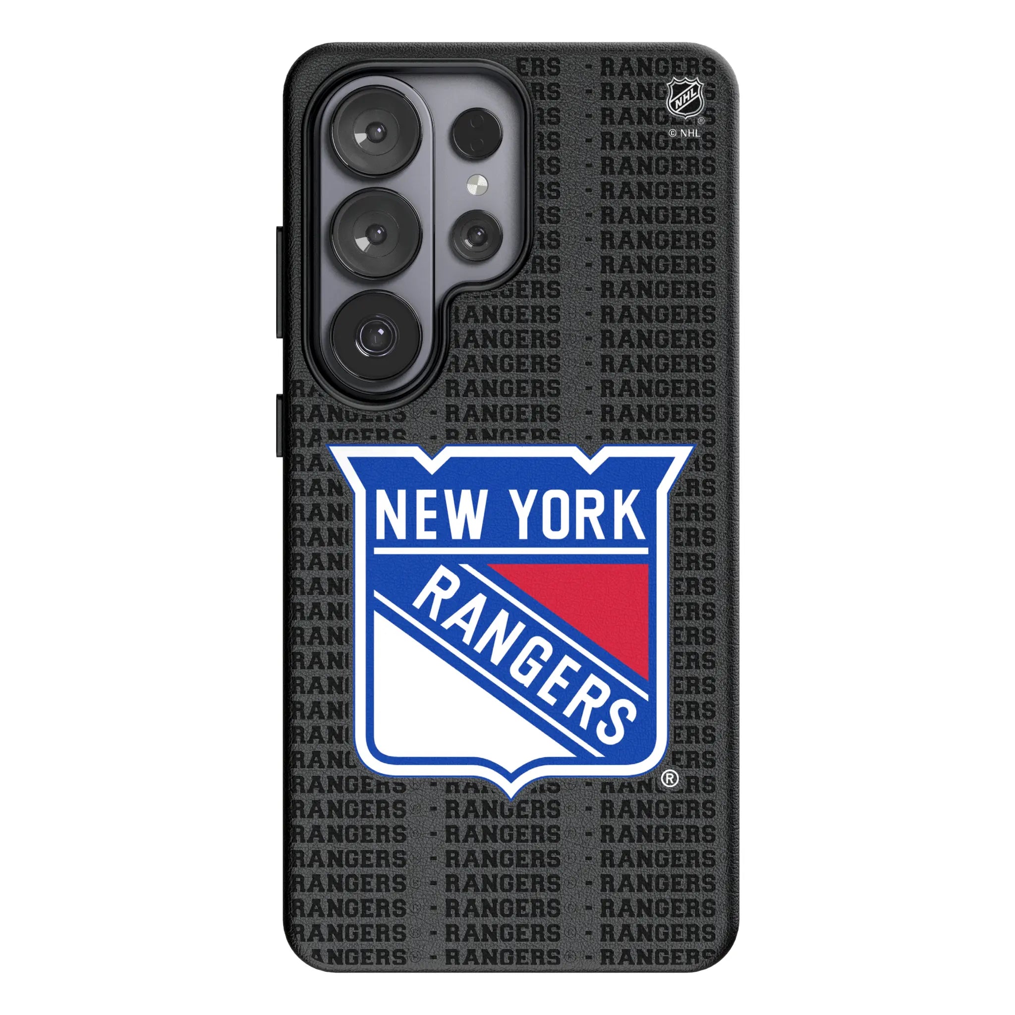 New York Rangers Text Backdrop Galaxy MagSafe Compatible Phone Case for Samsung Galaxy#Device_Galaxy S26 Ultra