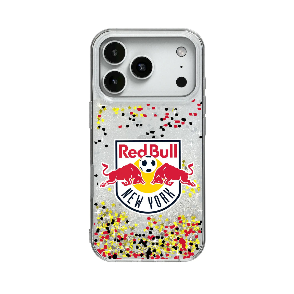 New York Red Bulls Confetti Glitter Phone Case for Apple iPhone