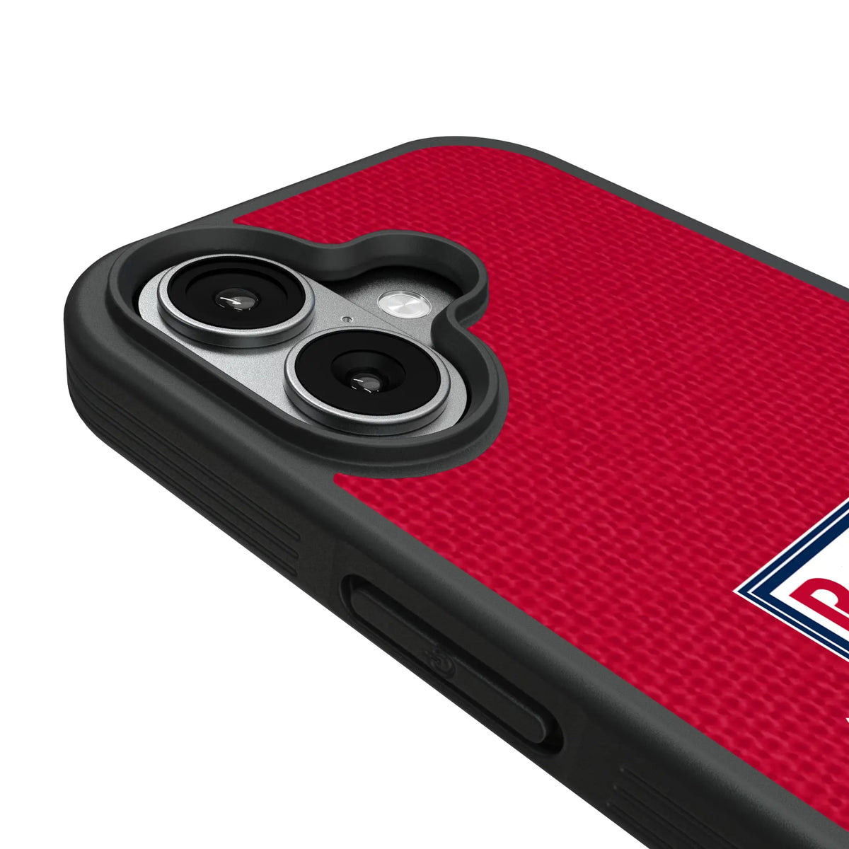 New York Red Bulls Diagonal Stripe iPhone Bump Phone Case for Apple iPhone - Detail#Device_iPhone 17