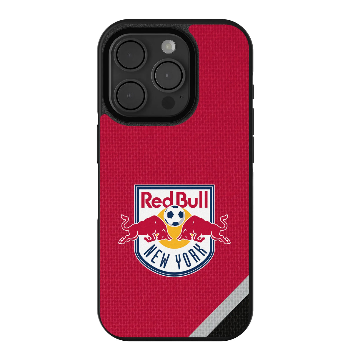 New York Red Bulls Diagonal Stripe iPhone Bump Phone Case for Apple iPhone