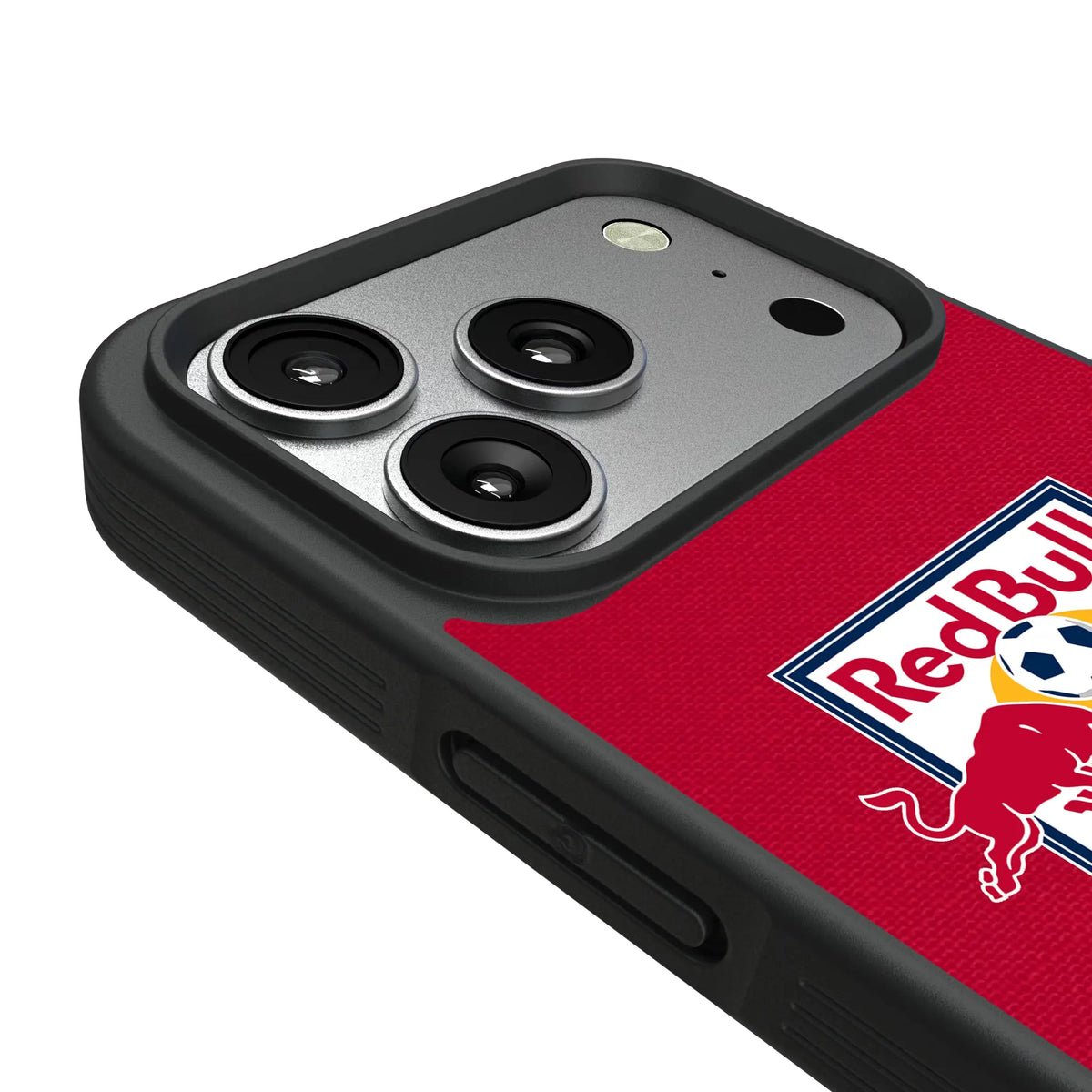 New York Red Bulls Endzone Solid iPhone Bump Phone Case for Apple iPhone - Detail#Device_iPhone 17 Pro