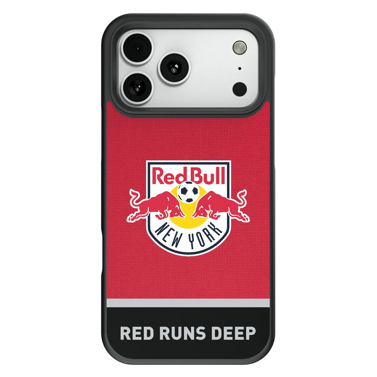 New York Red Bulls Endzone Solid Bump Phone Case for Apple iPhone