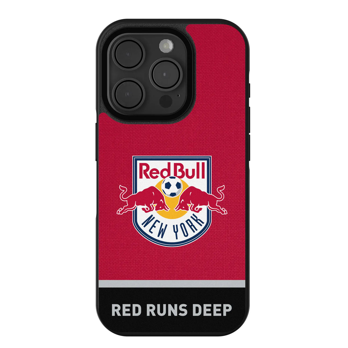New York Red Bulls Endzone Solid iPhone Bump Phone Case for Apple iPhone
