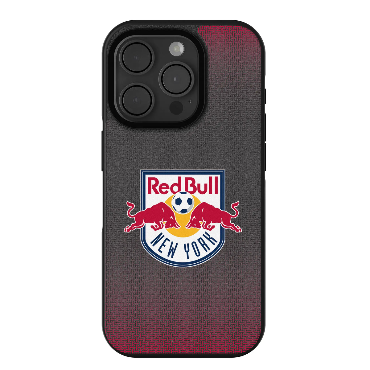 New York Red Bulls Linen iPhone Bump Phone Case for Apple iPhone