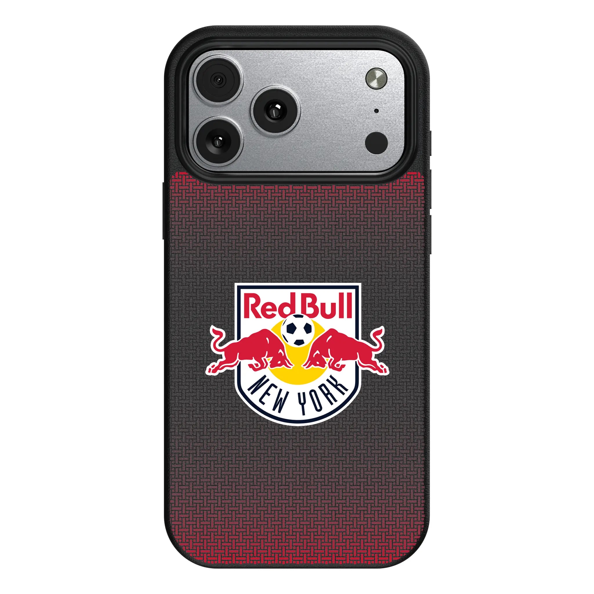 New York Red Bulls Linen iPhone MagSafe Compatible Phone Case for Apple iPhone#Device_iPhone 17 Pro Max