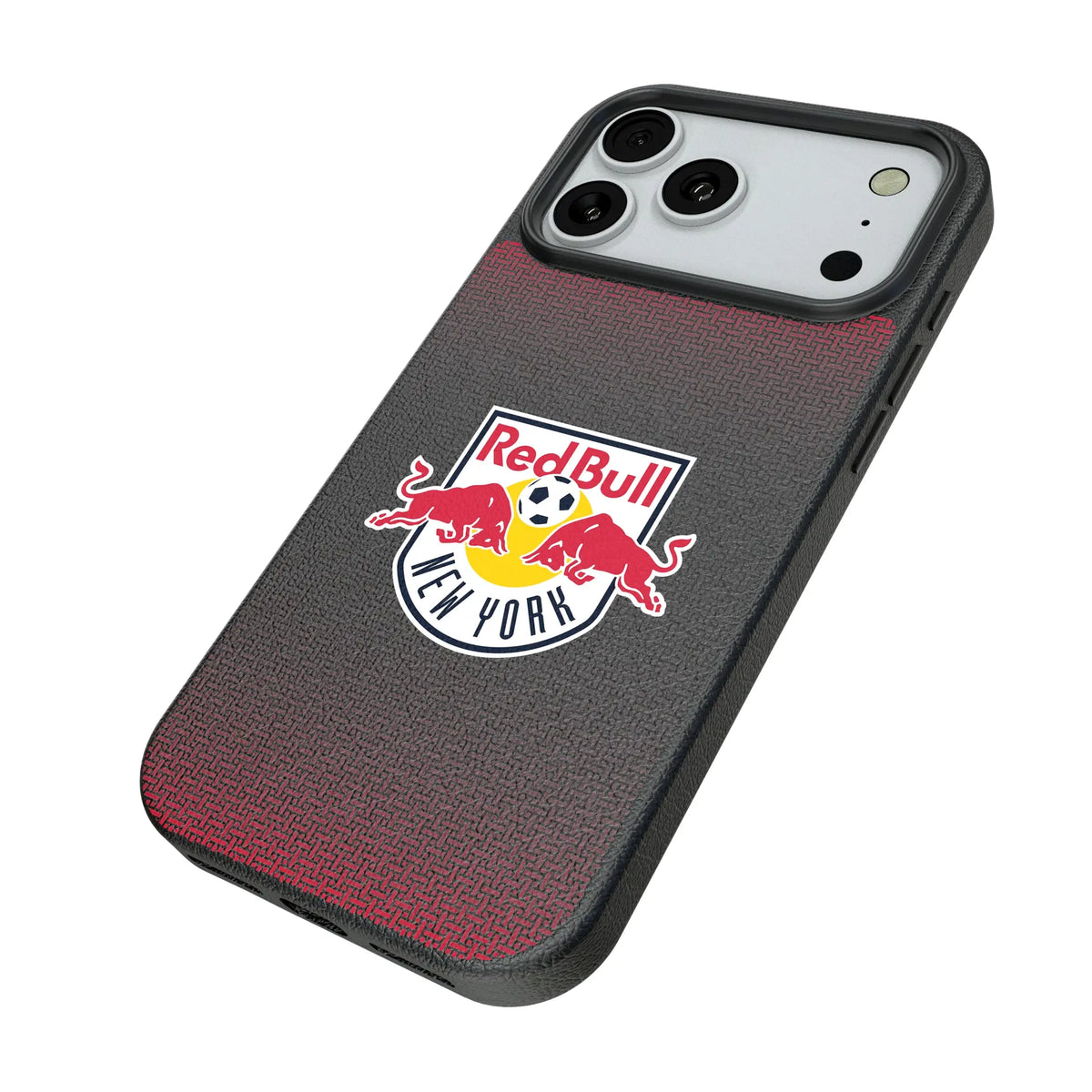 New York Red Bulls Linen iPhone MagSafe Compatible Phone Case for Apple iPhone - Isometric View#Device_iPhone 18 Pro Max
