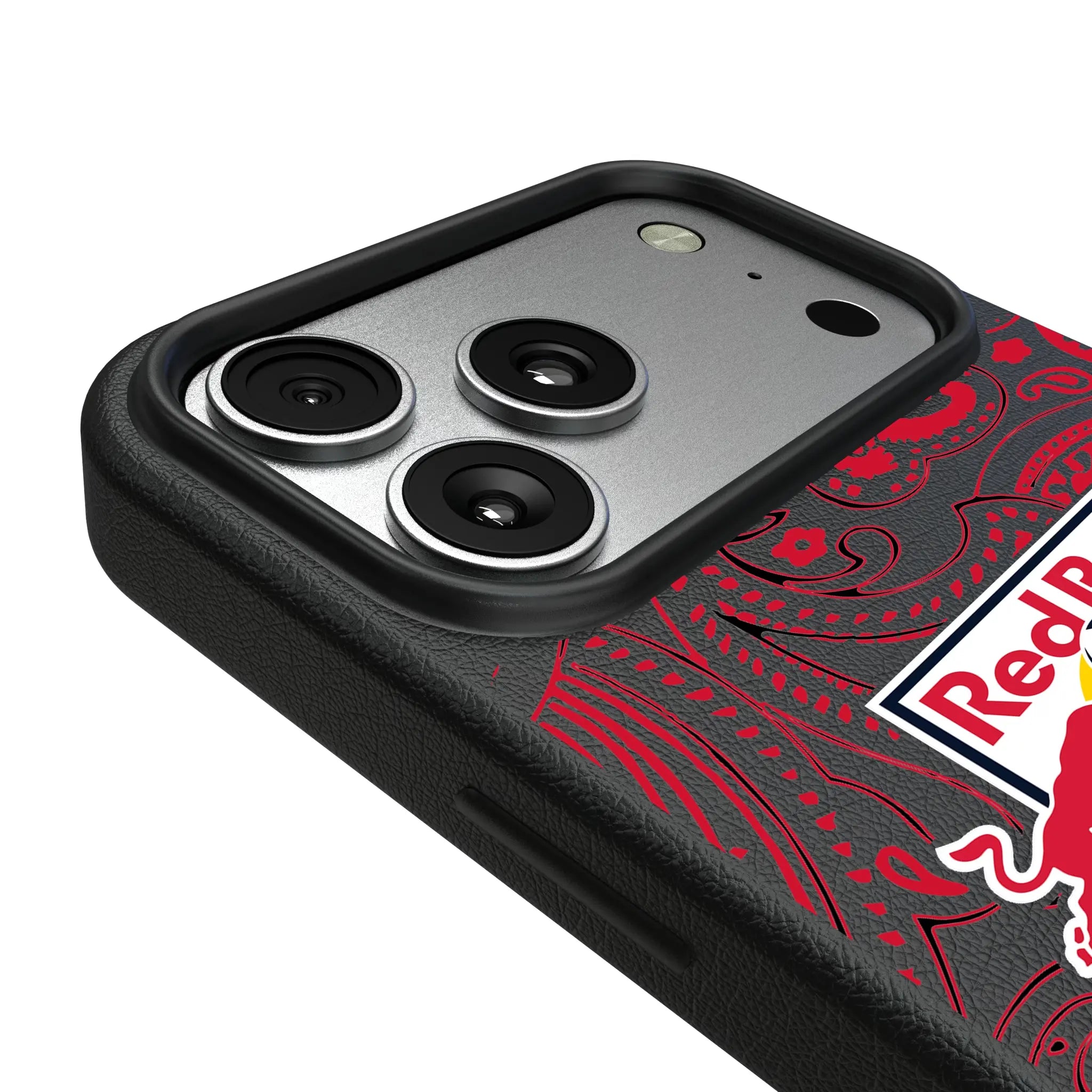 New York Red Bulls Paisley iPhone MagSafe Compatible Phone Case for Apple iPhone - Detail#Device_iPhone 17 Pro Max