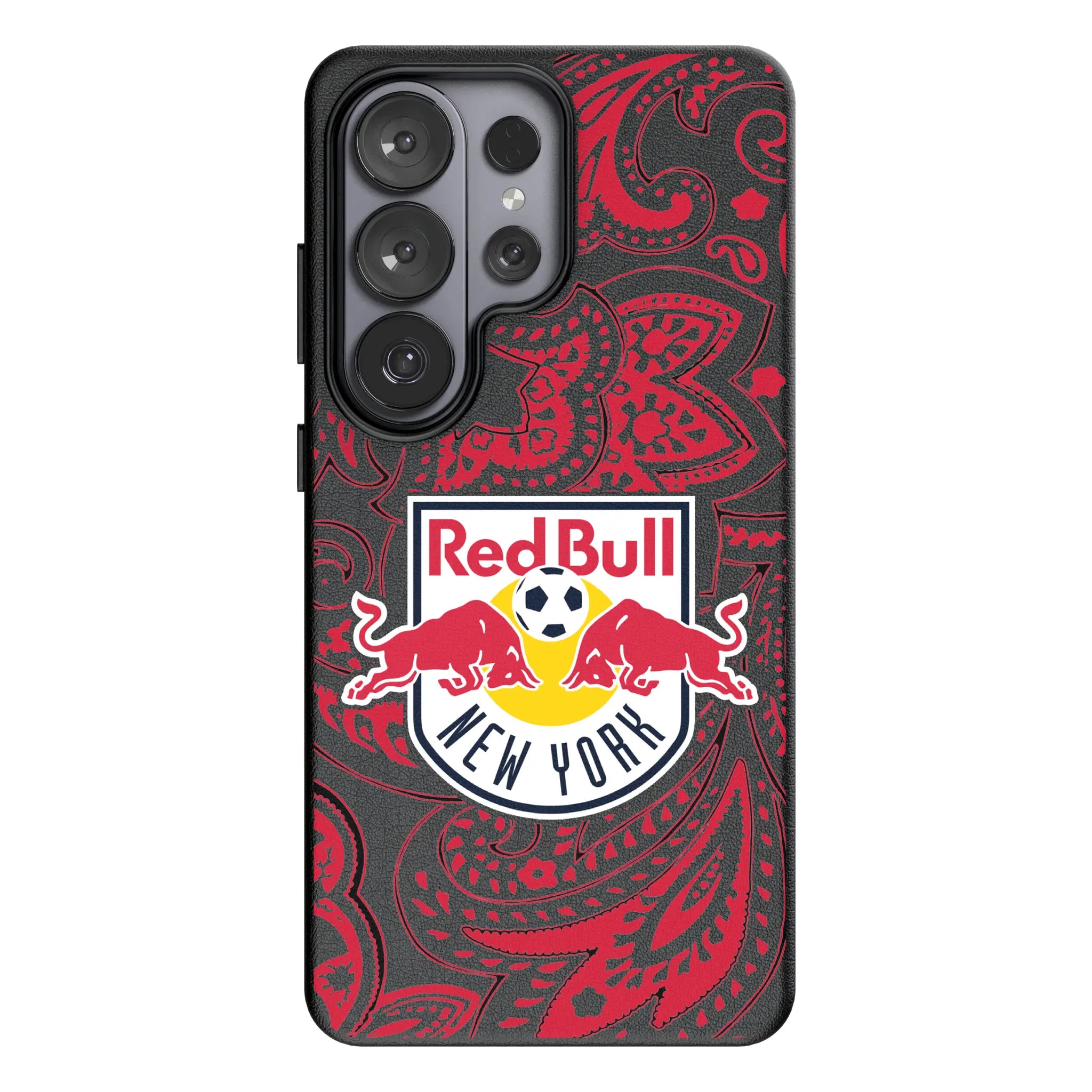 New York Red Bulls Paisley Galaxy MagSafe Compatible Phone Case for Samsung Galaxy#Device_Galaxy S26 Ultra