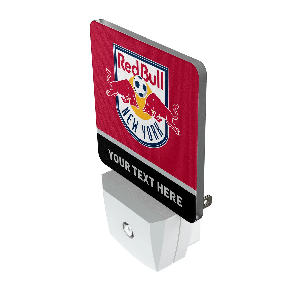 New York Red Bulls Personalized Endzone Solid Night Light 2-Pack - Isometric View