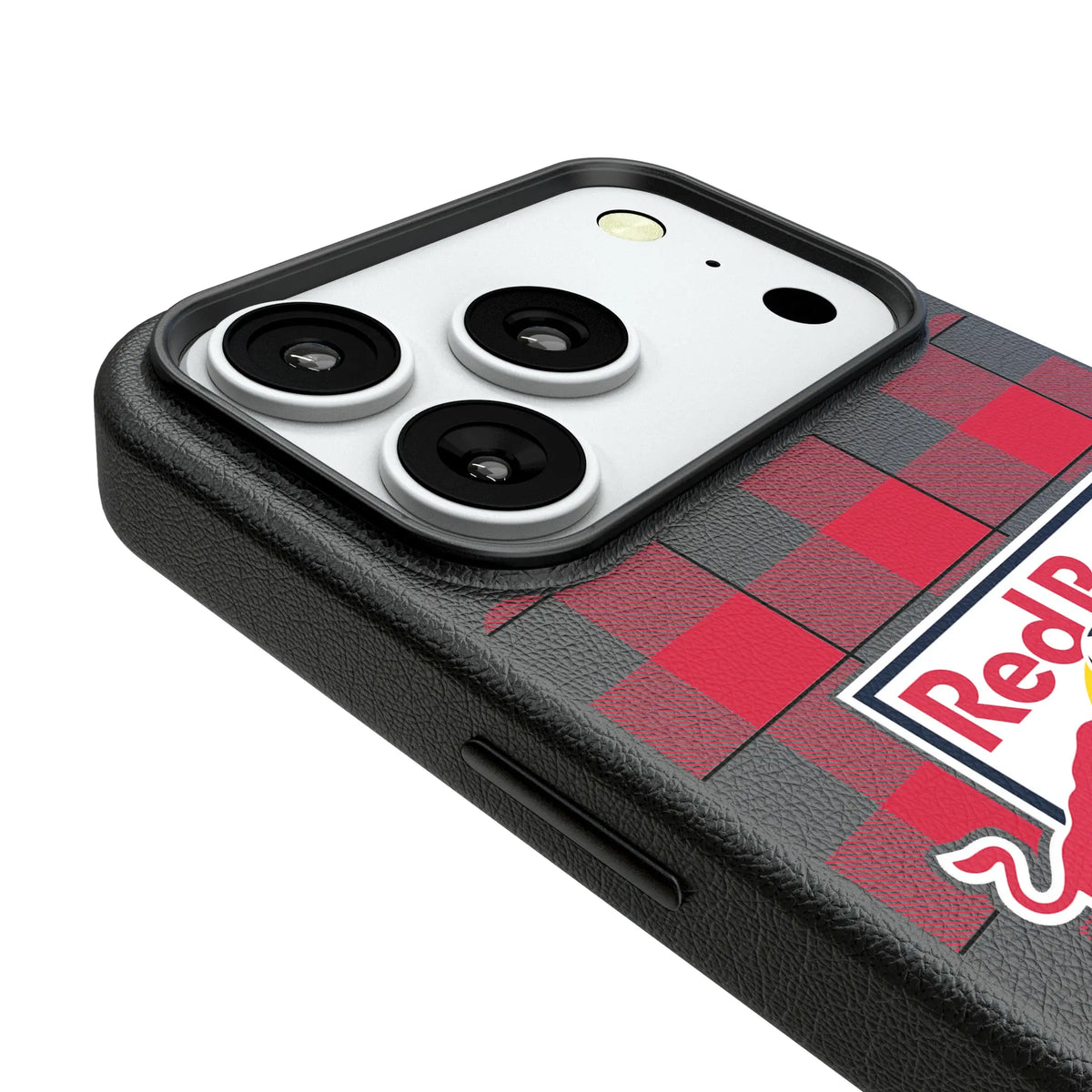 New York Red Bulls Plaid iPhone MagSafe Compatible Phone Case for Apple iPhone - Detail#Device_iPhone 18 Pro