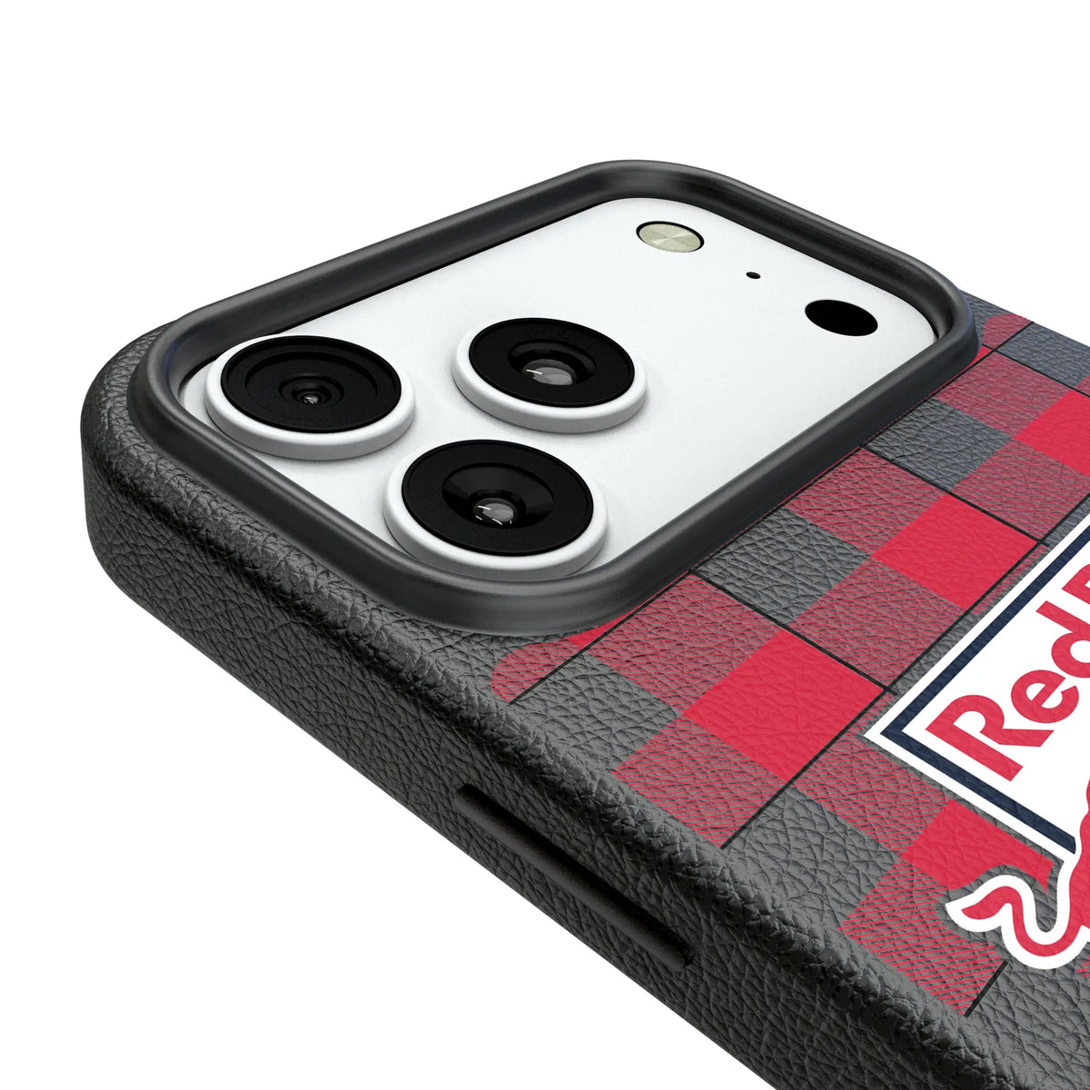 New York Red Bulls Plaid iPhone MagSafe Compatible Phone Case for Apple iPhone - Detail#Device_iPhone 18 Pro Max