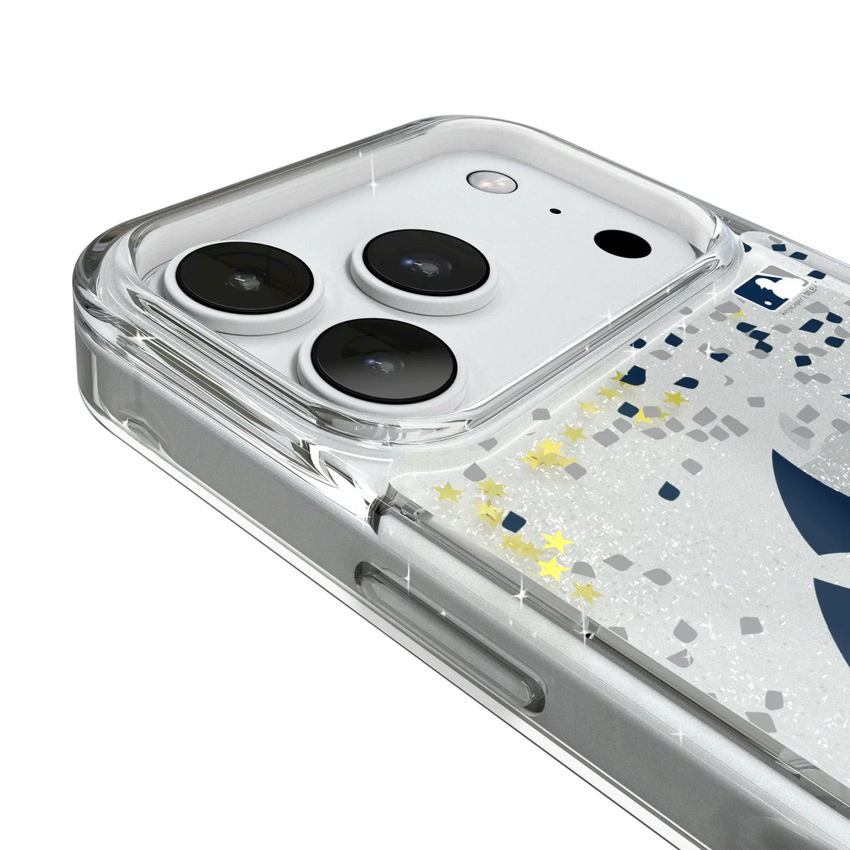 New York Yankees Confetti iPhone Glitter Phone Case for Apple iPhone - Detail#Device_iPhone 18 Pro