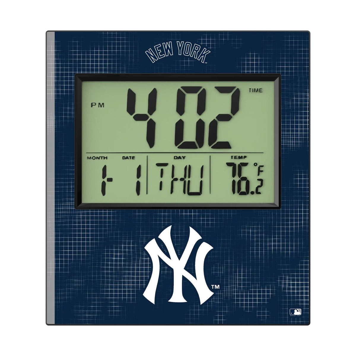 New York Yankees Hatch Wall Clock