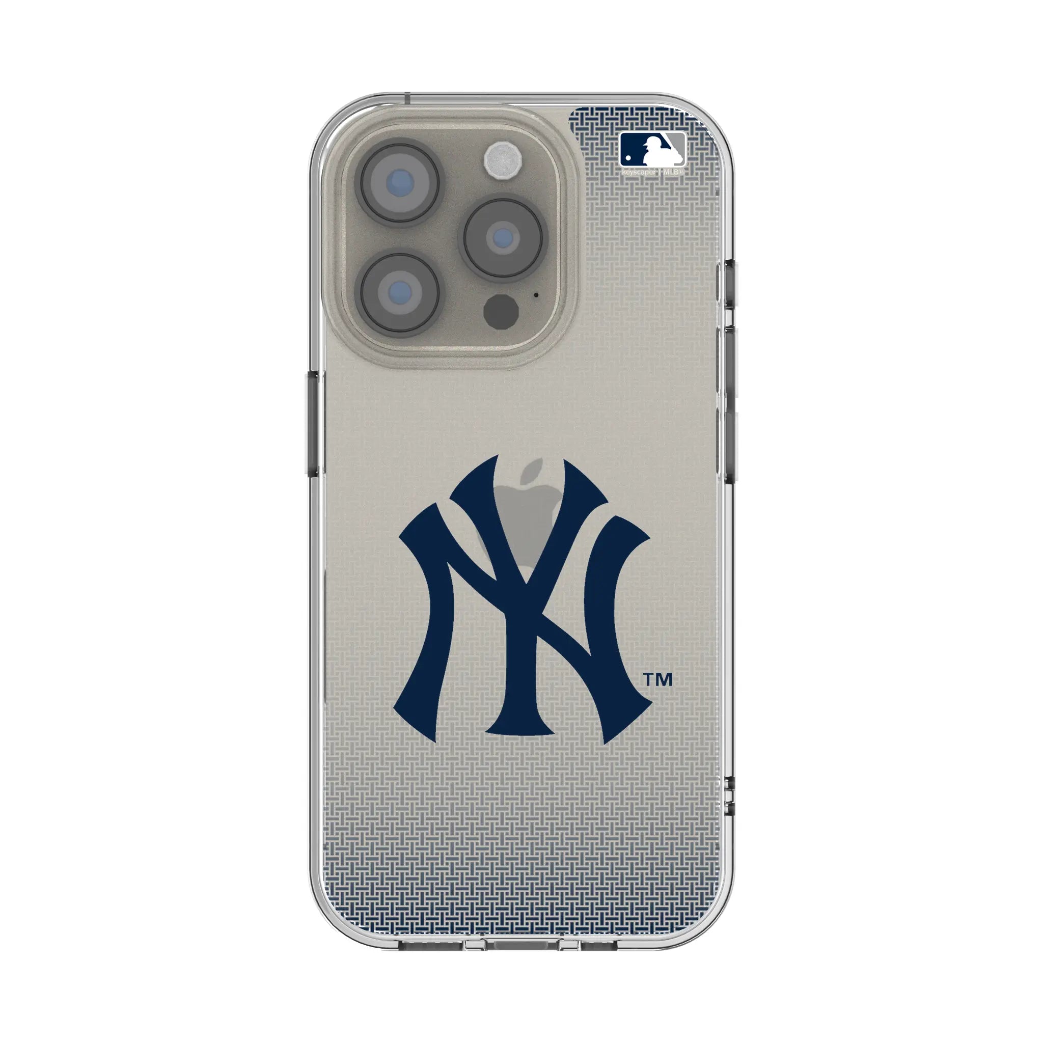 New York Yankees Linen iPhone Clear Phone Case for Apple iPhone