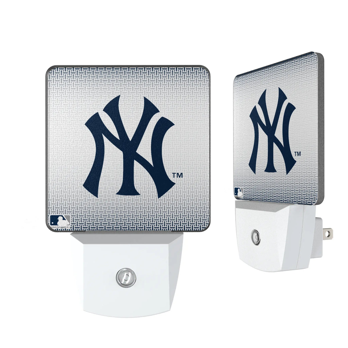 New York Yankees Linen Night Light 2-Pack