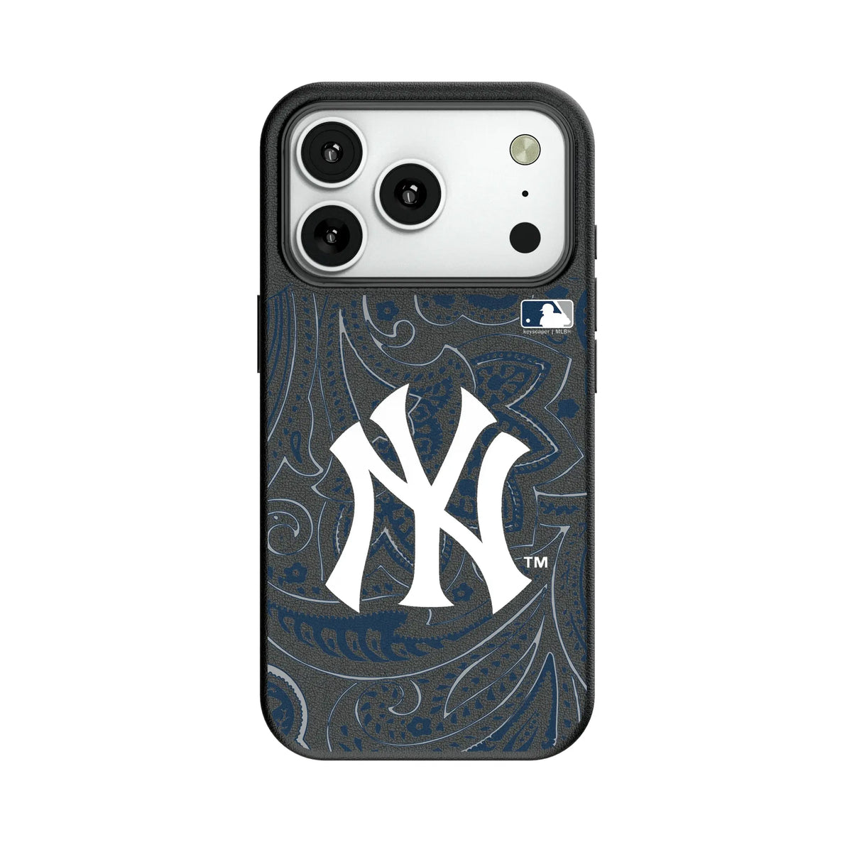 New York Yankees Paisley MagSafe Compatible Phone Case for Apple iPhone