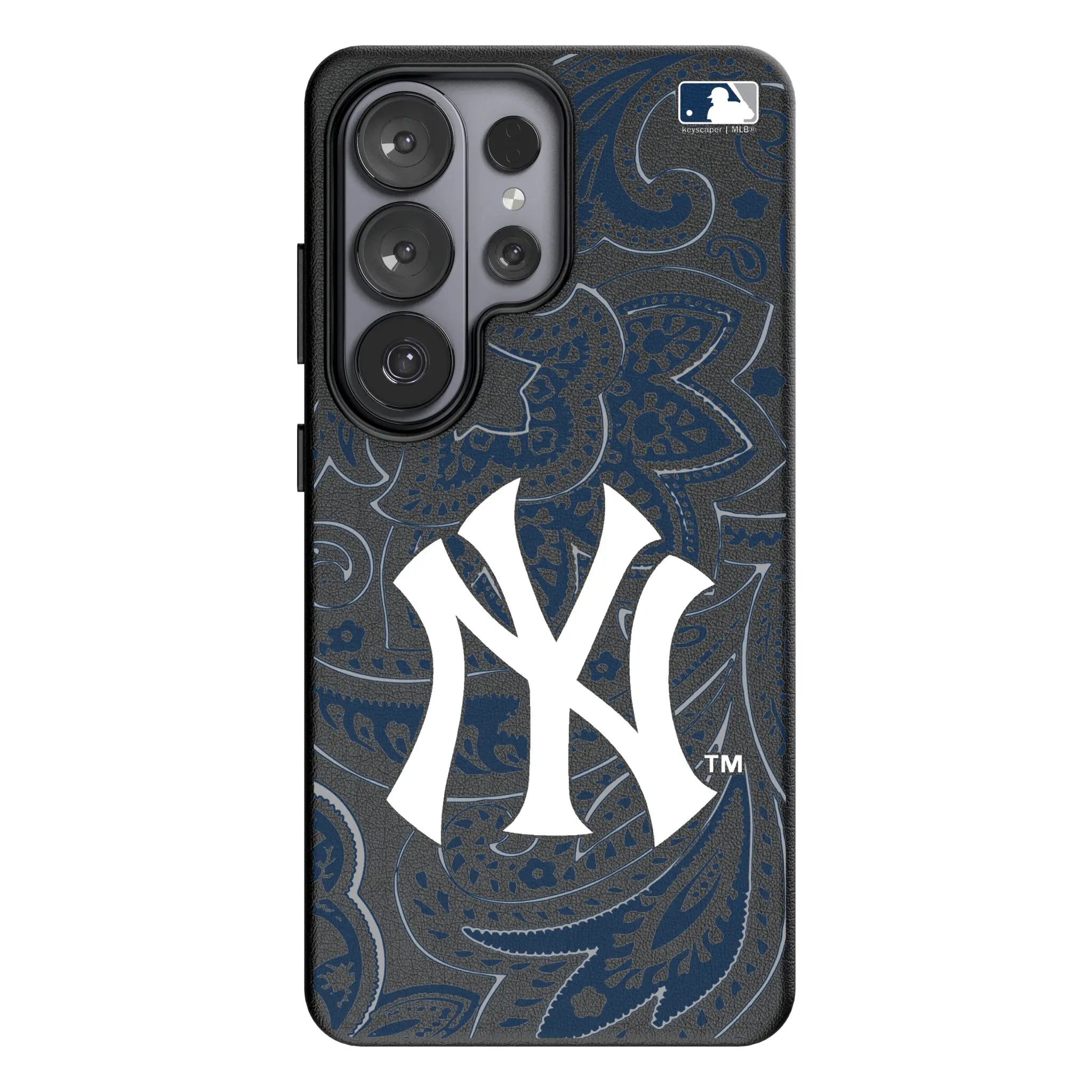 New York Yankees Paisley Galaxy MagSafe Compatible Phone Case for Samsung Galaxy#Device_Galaxy S26 Ultra