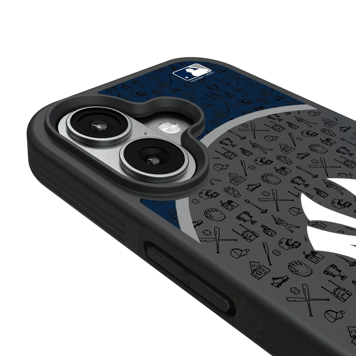 New York Yankees Personalized Circle iPhone Bump Phone Case for Apple iPhone - Detail#Device_iPhone 17