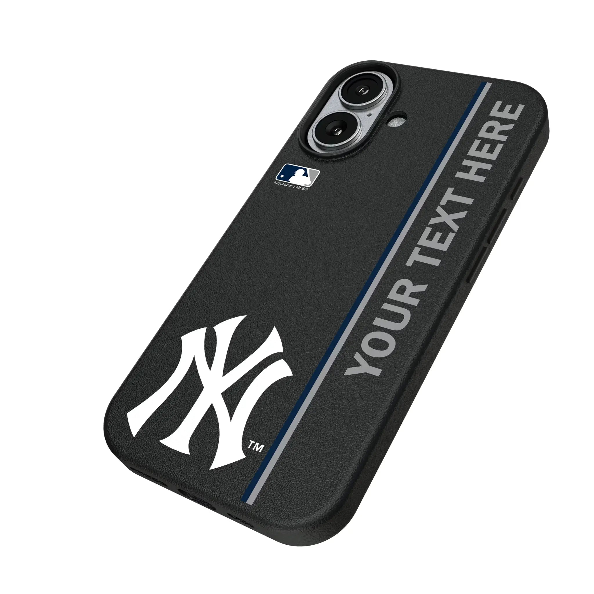 New York Yankees Personalized Sidebard iPhone MagSafe Compatible Phone Case for Apple iPhone - Isometric View#Device_iPhone 17