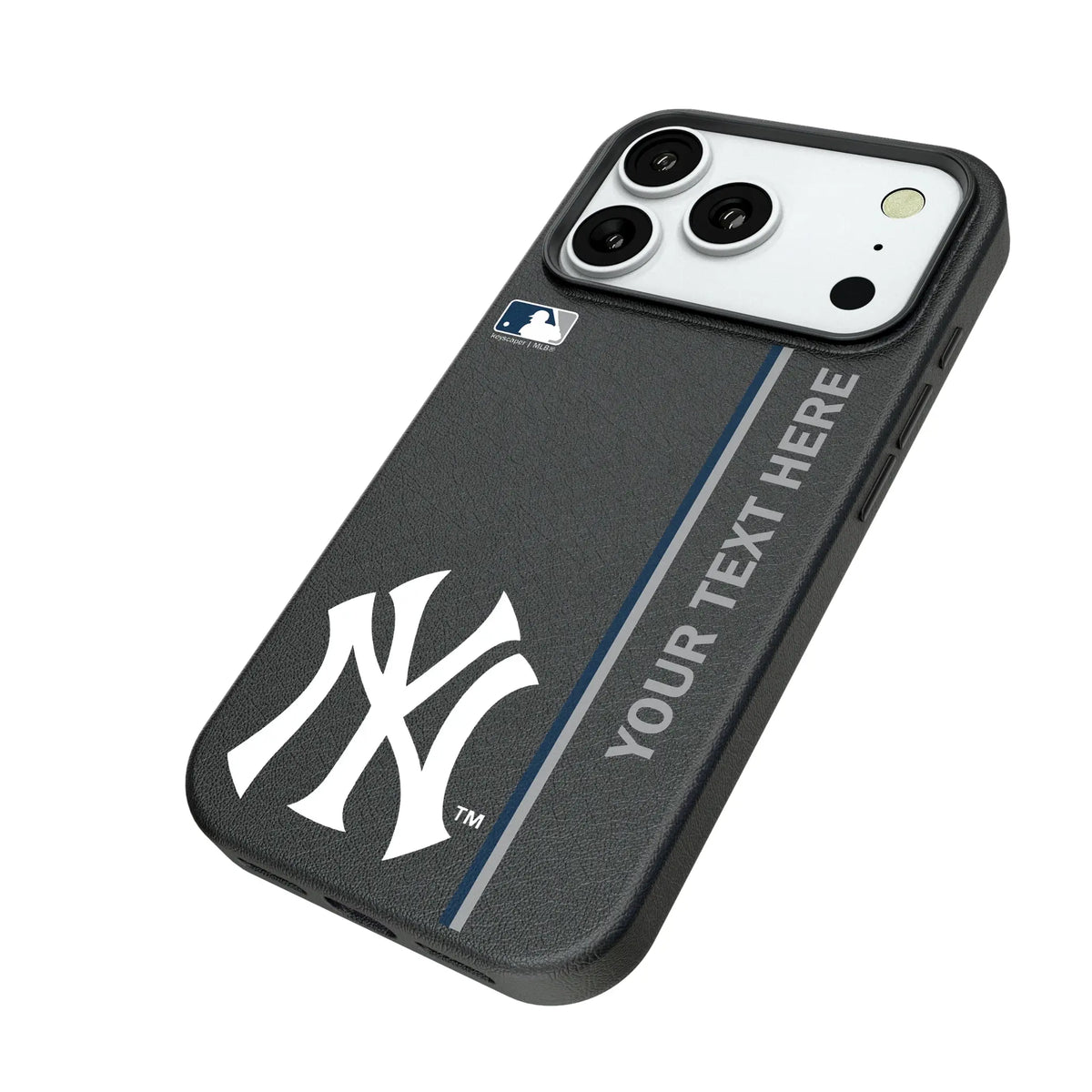 New York Yankees Personalized Sidebard iPhone MagSafe Compatible Phone Case for Apple iPhone - Isometric View#Device_iPhone 18 Pro