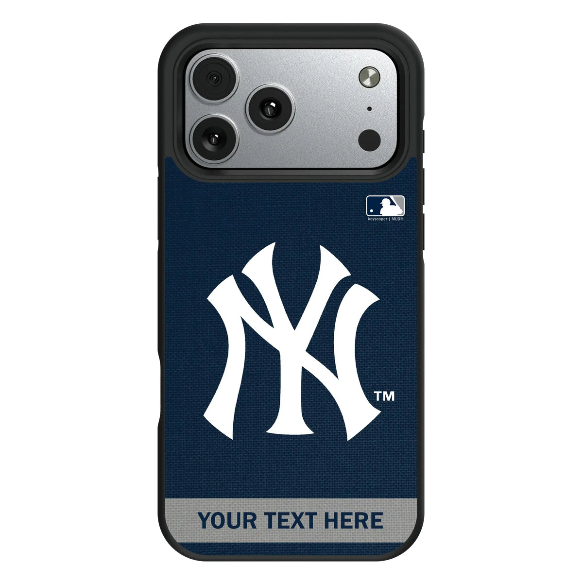 New York Yankees Personalized Stripe iPhone Bump Phone Case for Apple iPhone#Device_iPhone 17 Pro Max