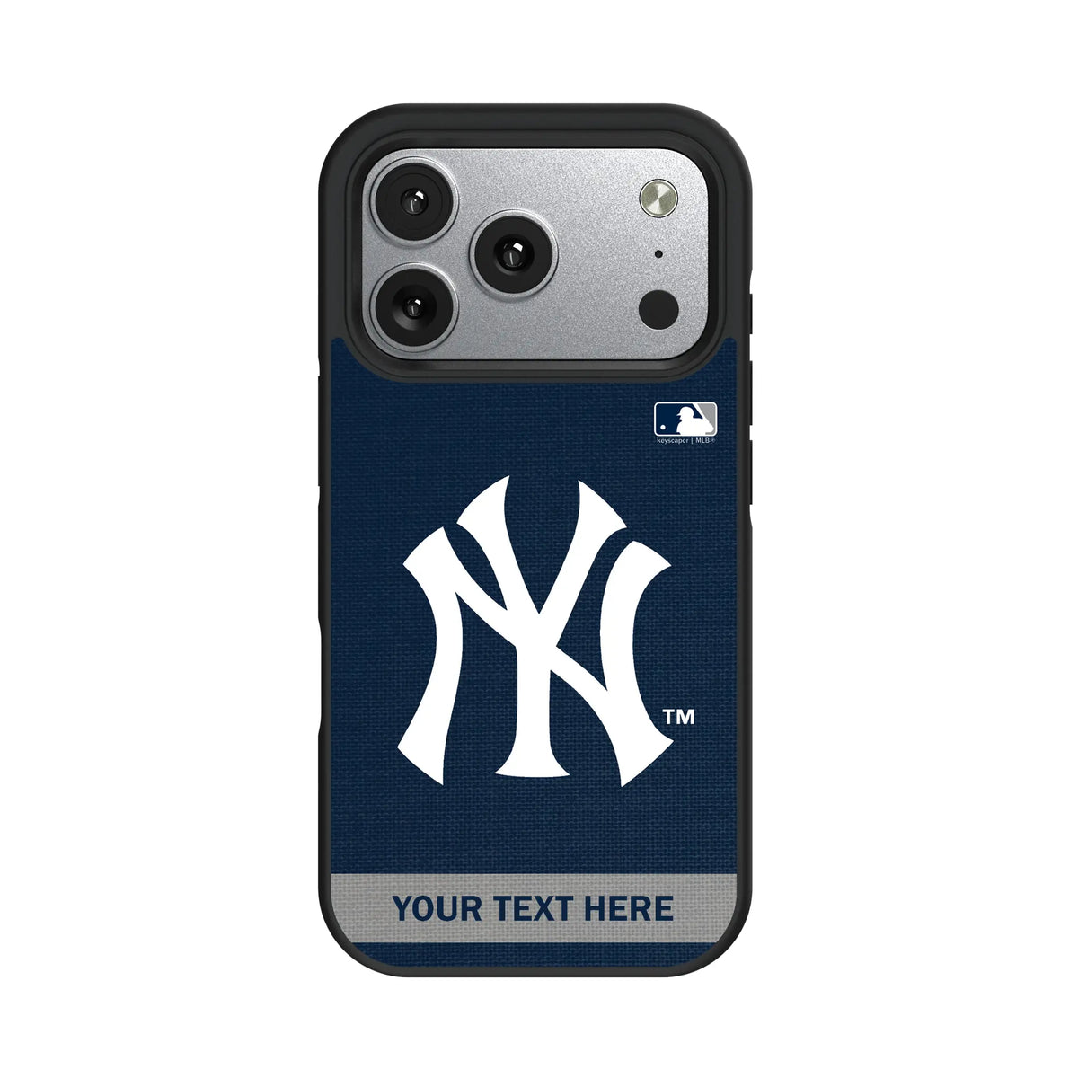 New York Yankees Personalized Stripe iPhone Bump Phone Case for Apple iPhone#Device_iPhone 17 Pro
